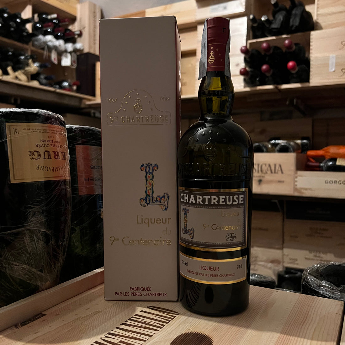 Chartreuse Liqueur Du 9° Centenaire Release 2024 - 70 cl. 47° Astucciato