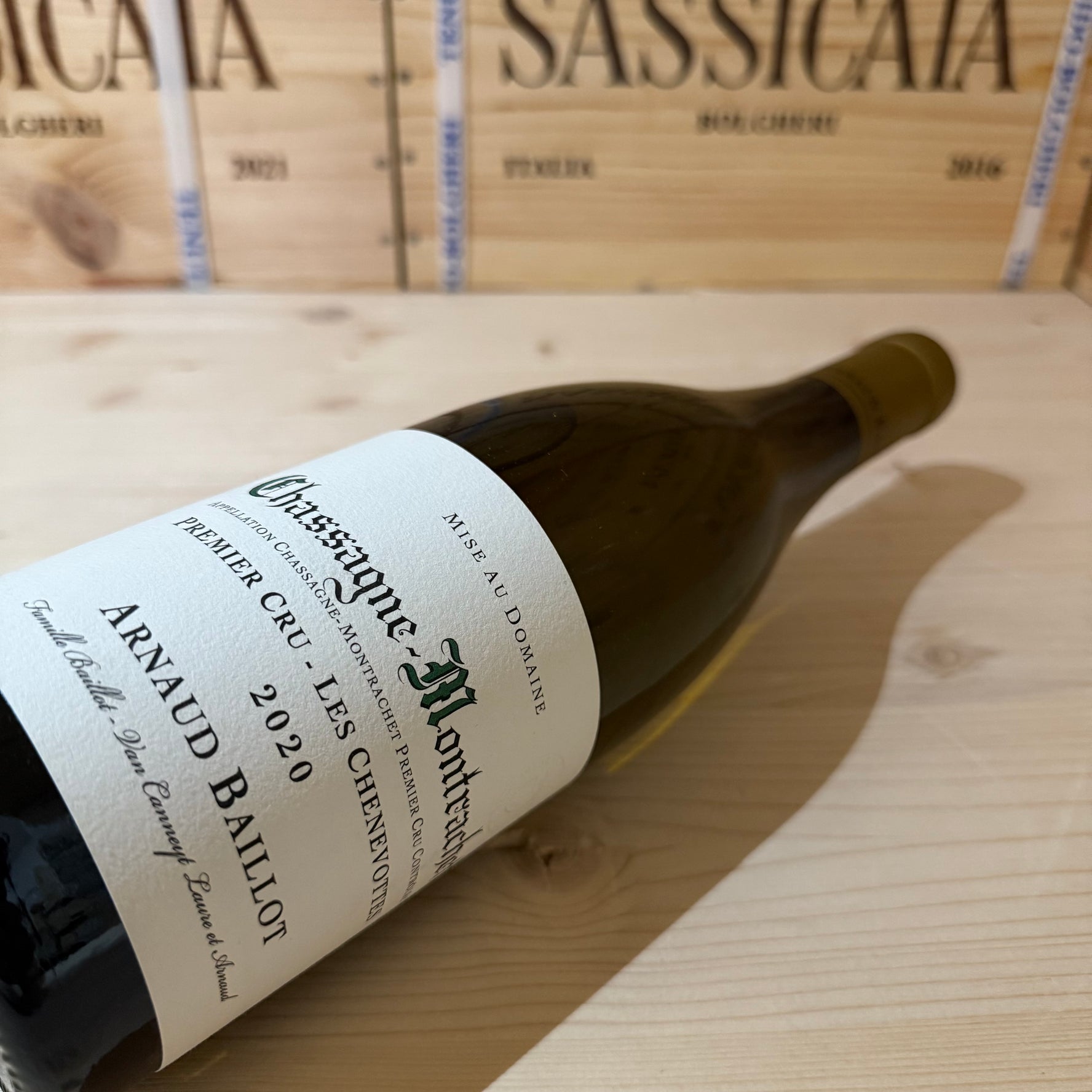 Chassagne-Montrachet 1er Cru Les Chenevottes 2020 Arnaud Baillot
