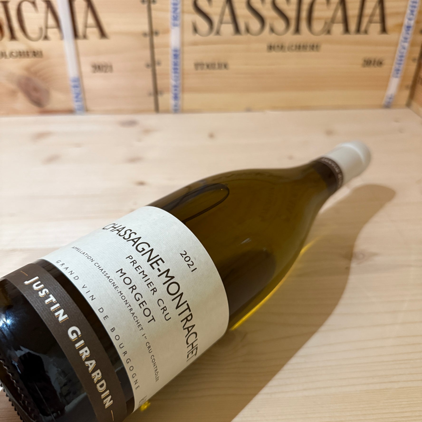 Chassagne Montrachet 2021 1er Cru Morgeot Justin Girardin