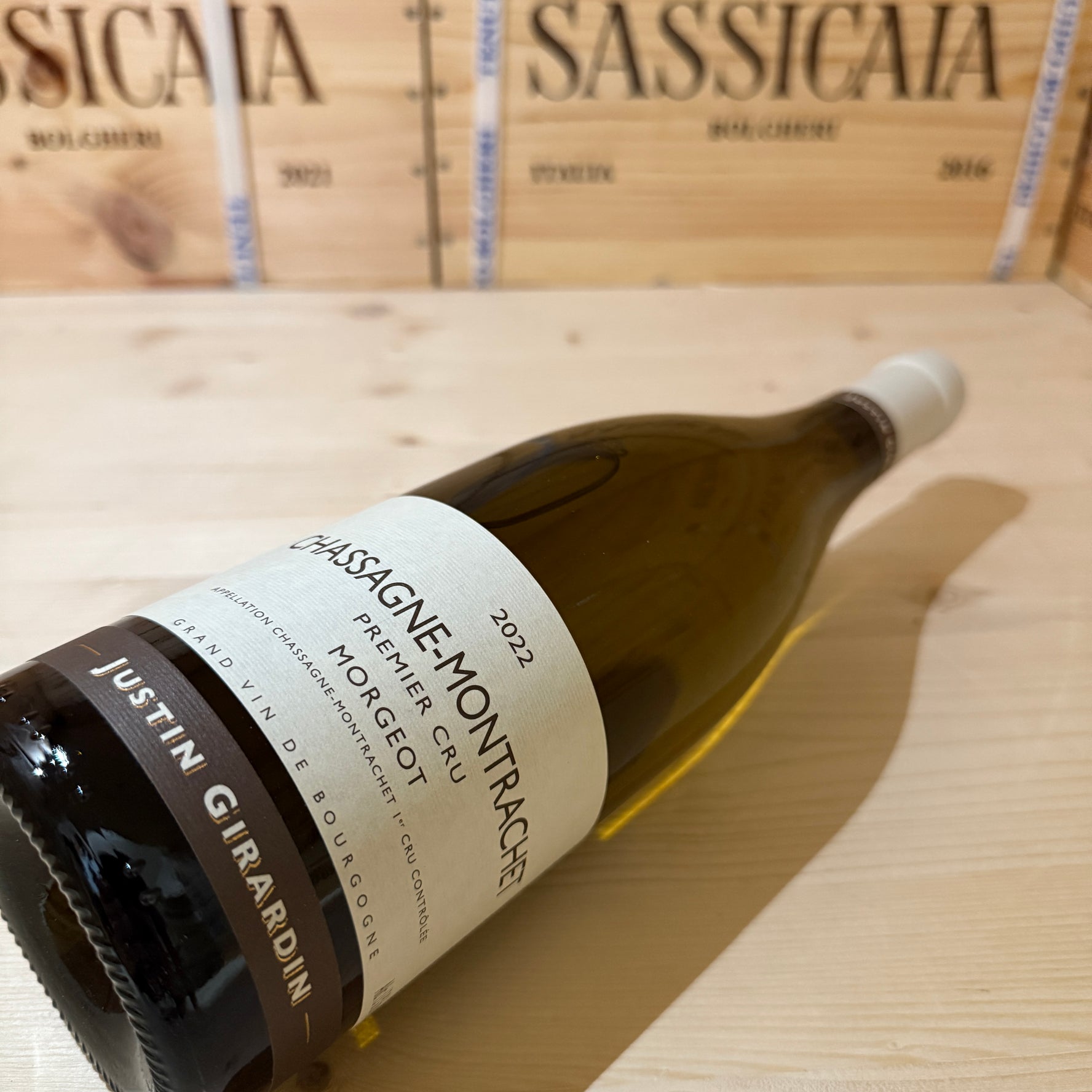 Chassagne Montrachet 2022 1er Cru Morgeot Justin Girardin
