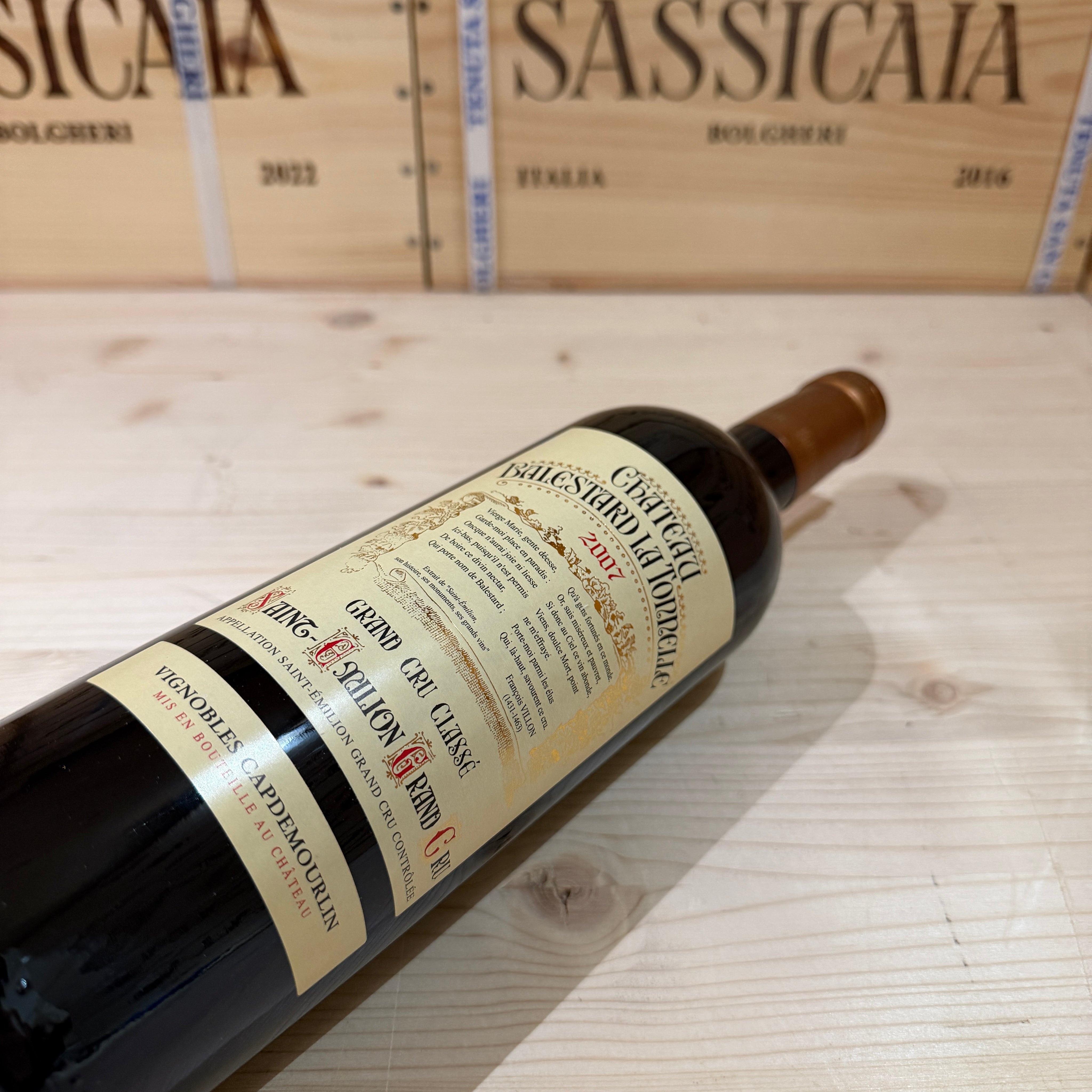 Chateau Balestard La Tonnelle 2007 Saint-Emilion Grand Cru Classe