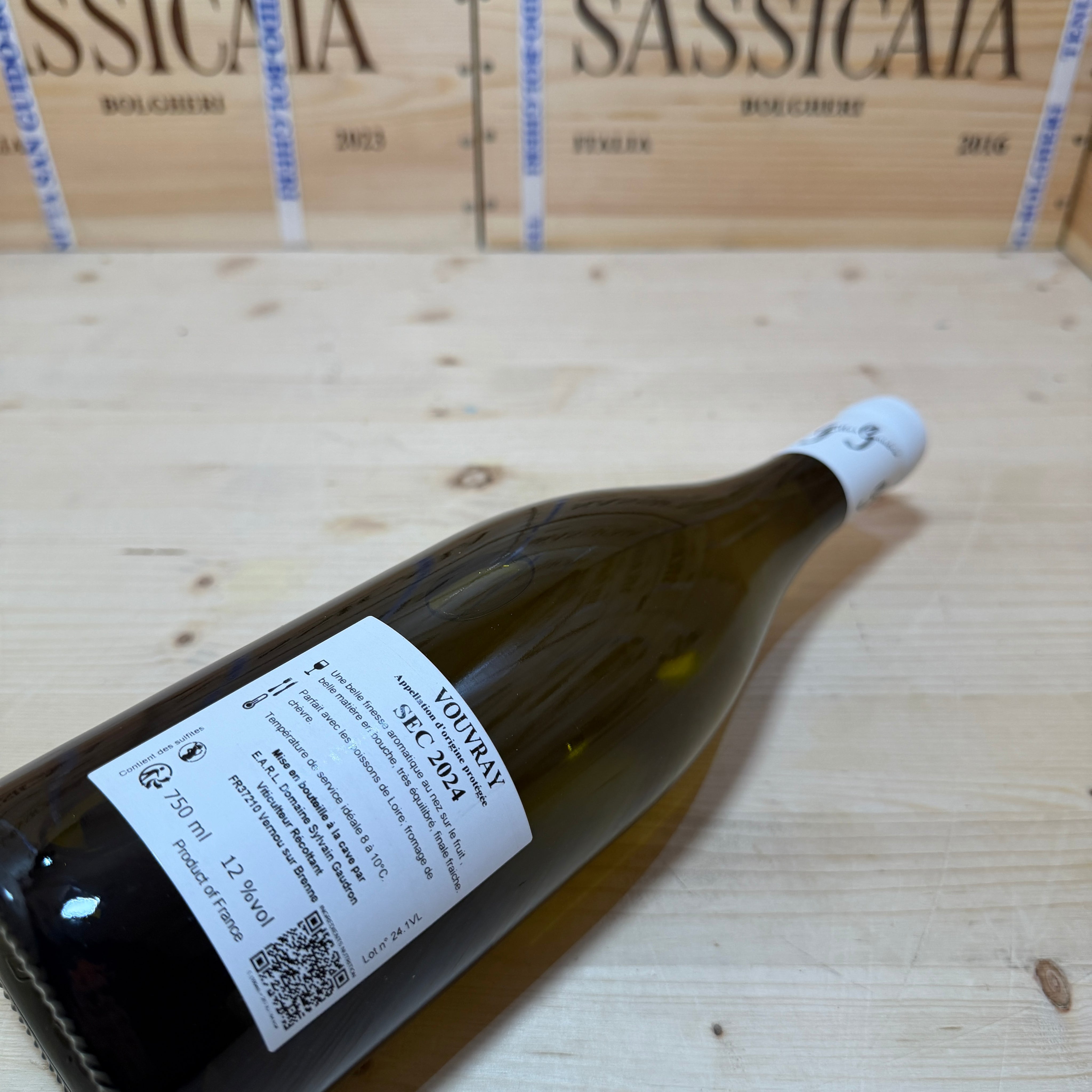 Chenin Blanc Les Vaux Louis 2024 Vouvray AOC Gilles Gaudron