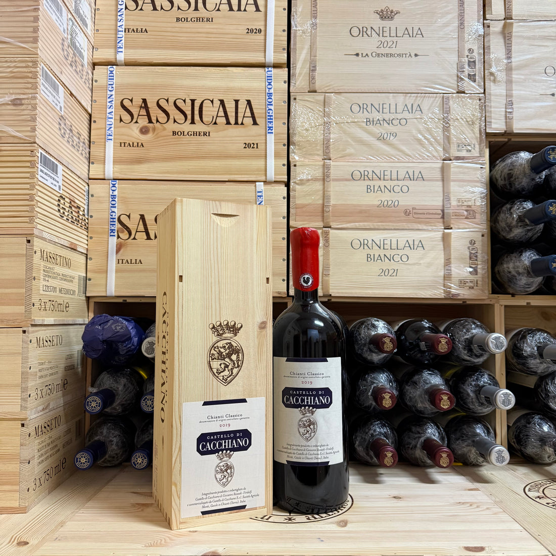 Chianti Classico 2019 Magnum Castello di Cacchiano - in Cassa Legno