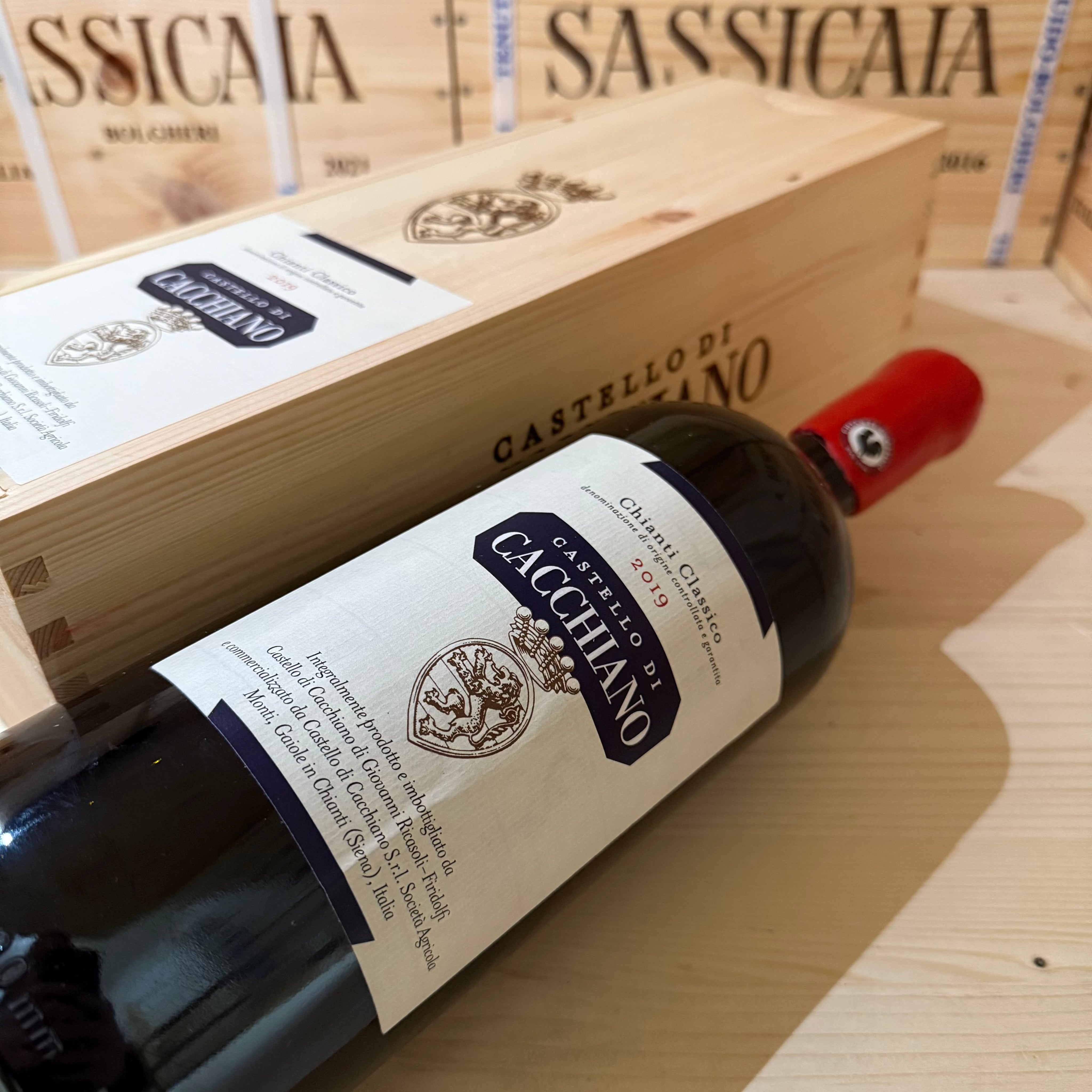 Chianti Classico 2019 Magnum Castello di Cacchiano - in Cassa Legno