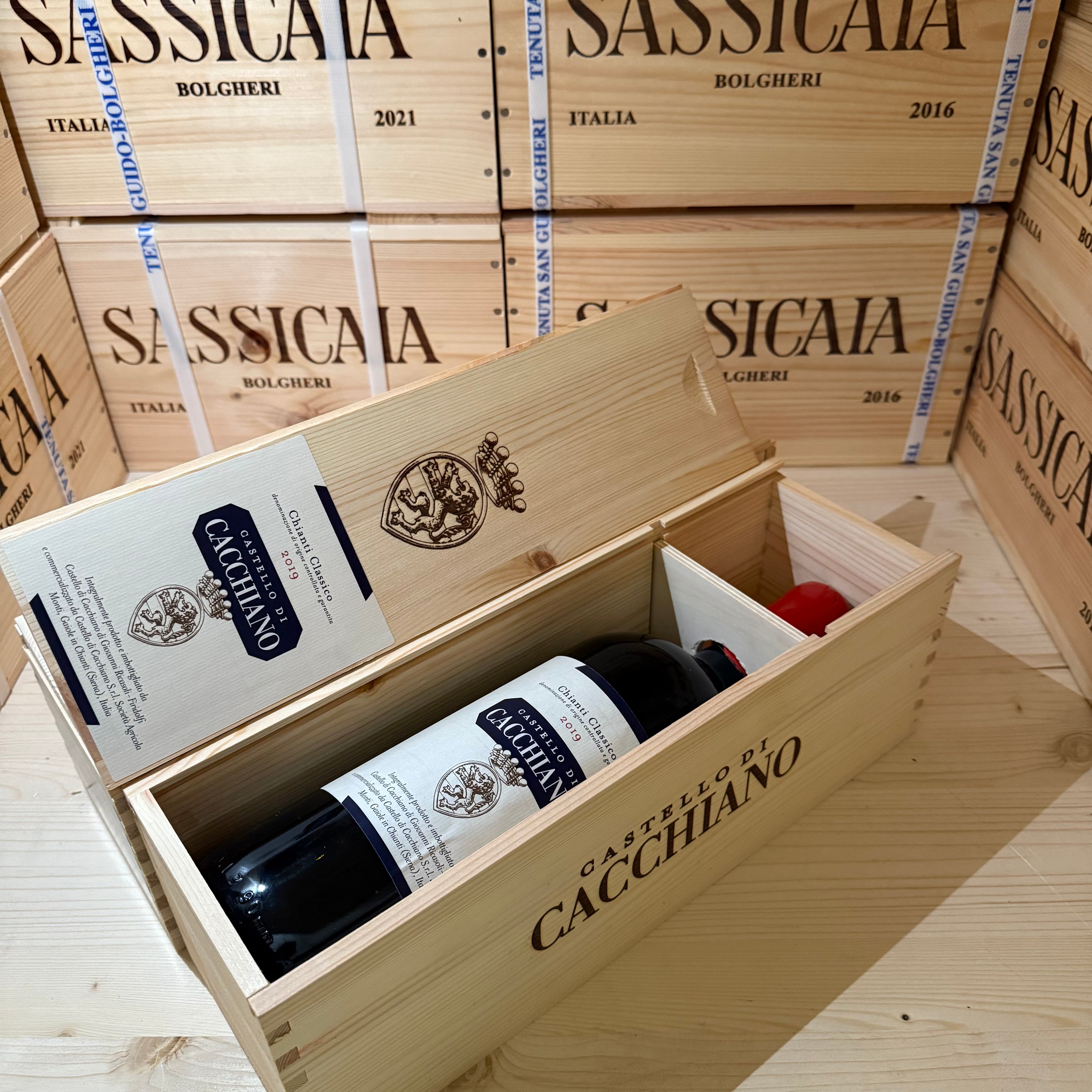 Chianti Classico 2019 Magnum Castello di Cacchiano - in Cassa Legno