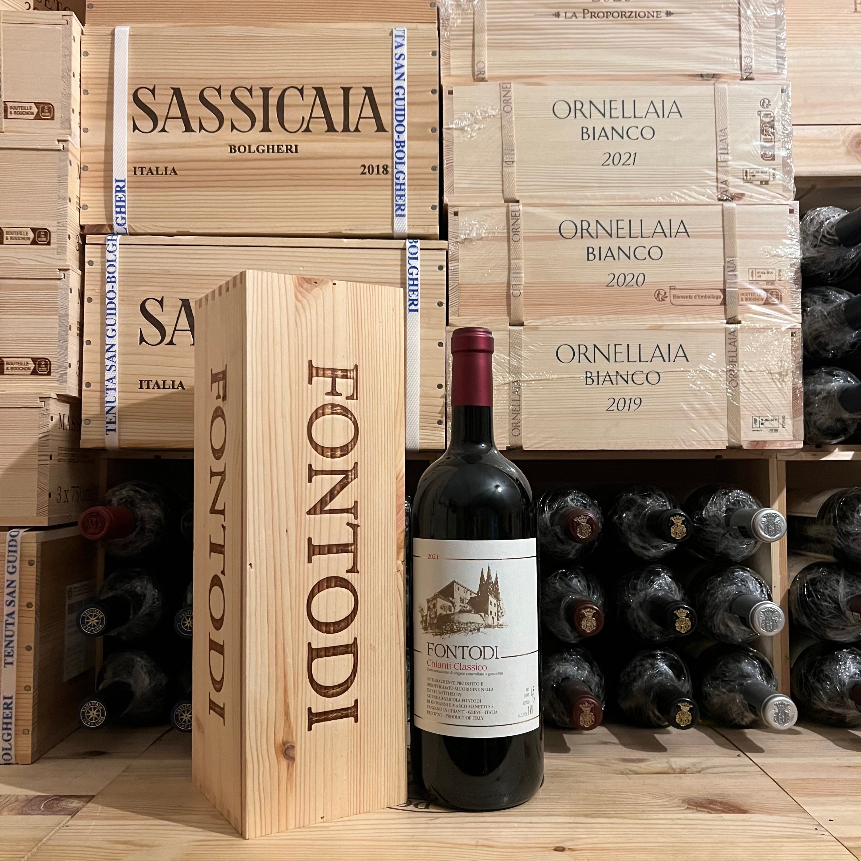 Chianti Classico Fontodi 2021 Magnum - in Cassa Legno