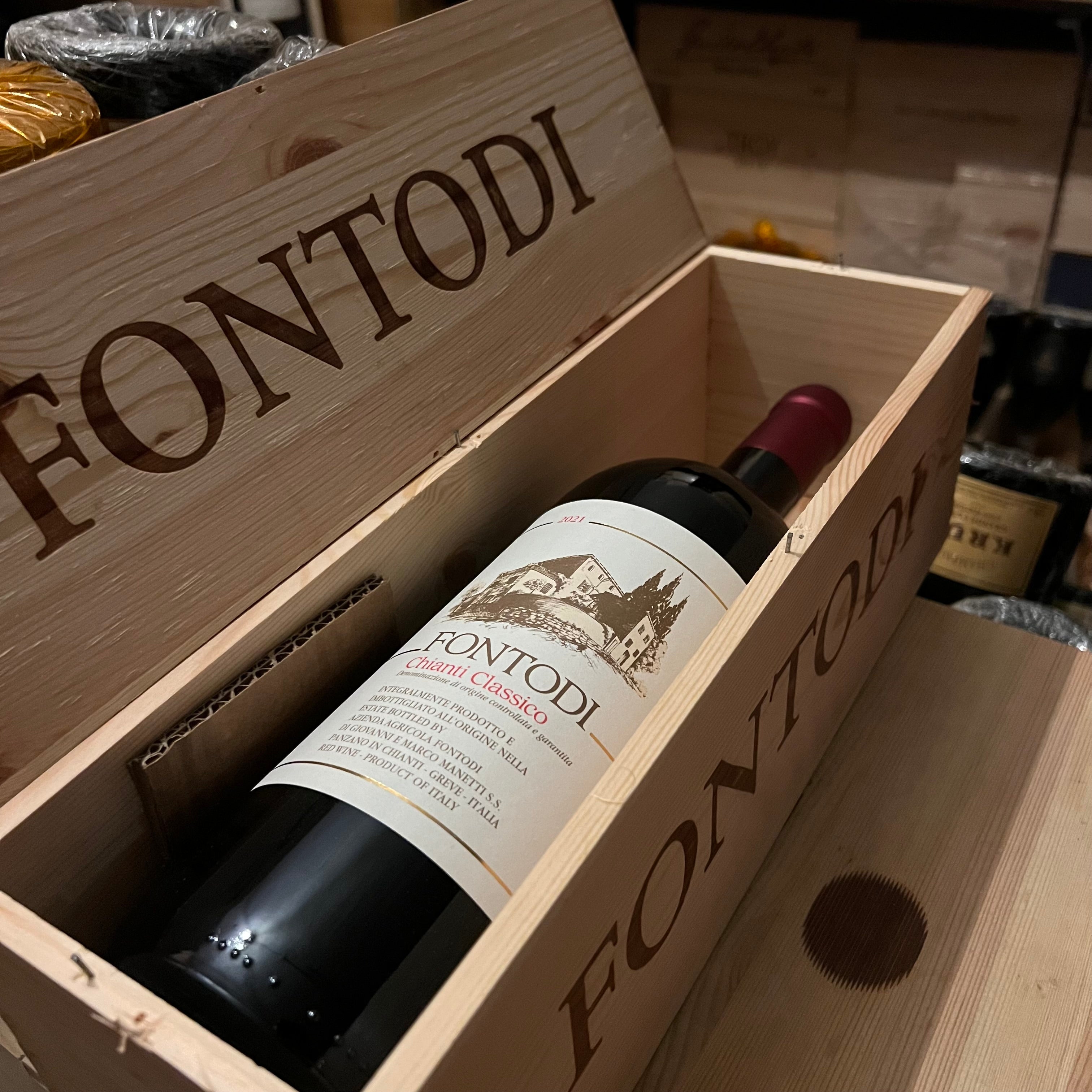 Chianti Classico Fontodi 2021 Magnum - in Cassa Legno