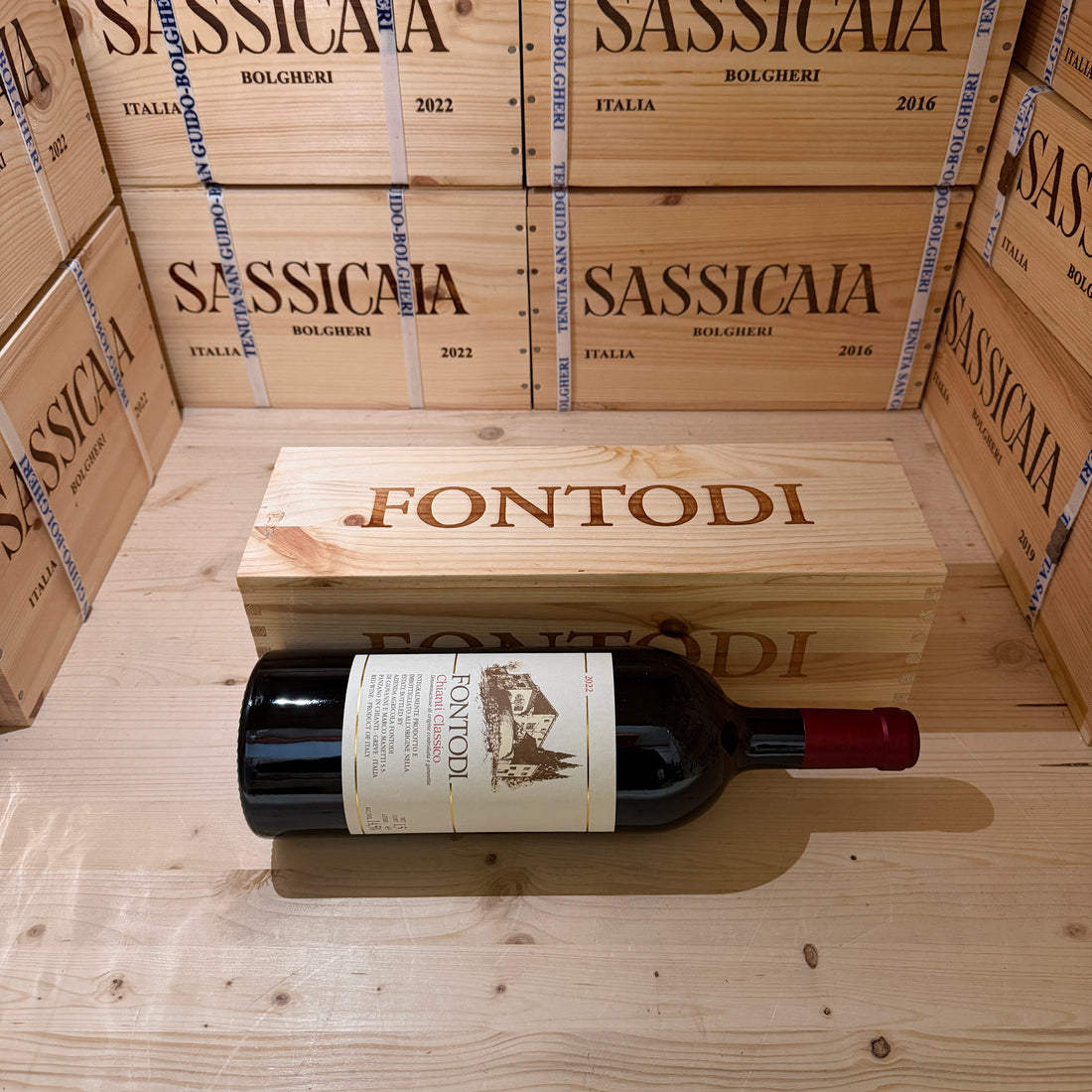 Chianti Classico Fontodi 2022 Magnum - in Cassa Legno