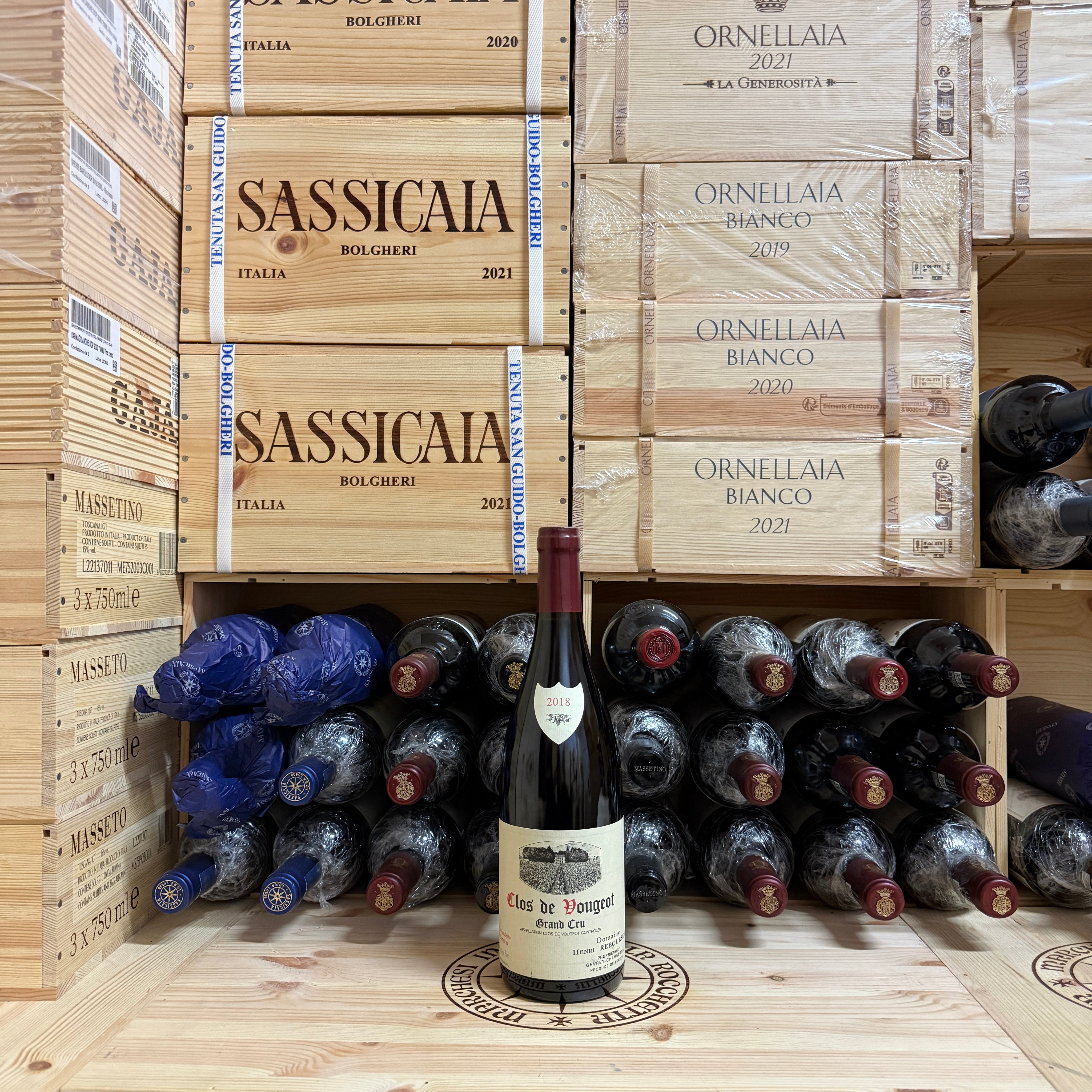 Clos De Vougeot 2018 Grand Cru Henri Rebourseau