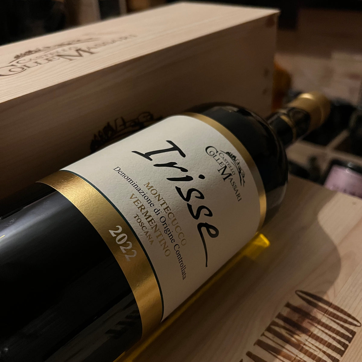 ColleMassari Irisse 2022 Magnum Montecucco Vermentino DOC - in Cassa Legno