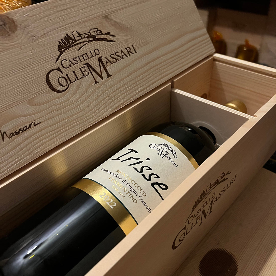 ColleMassari Irisse 2022 Magnum Montecucco Vermentino DOC - in Cassa Legno