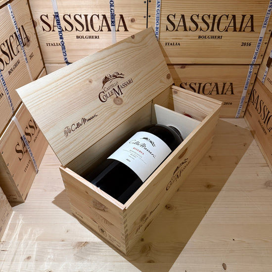 ColleMassari Montecucco Rosso Riserva 2021 Jeroboam - in Cassa Legno