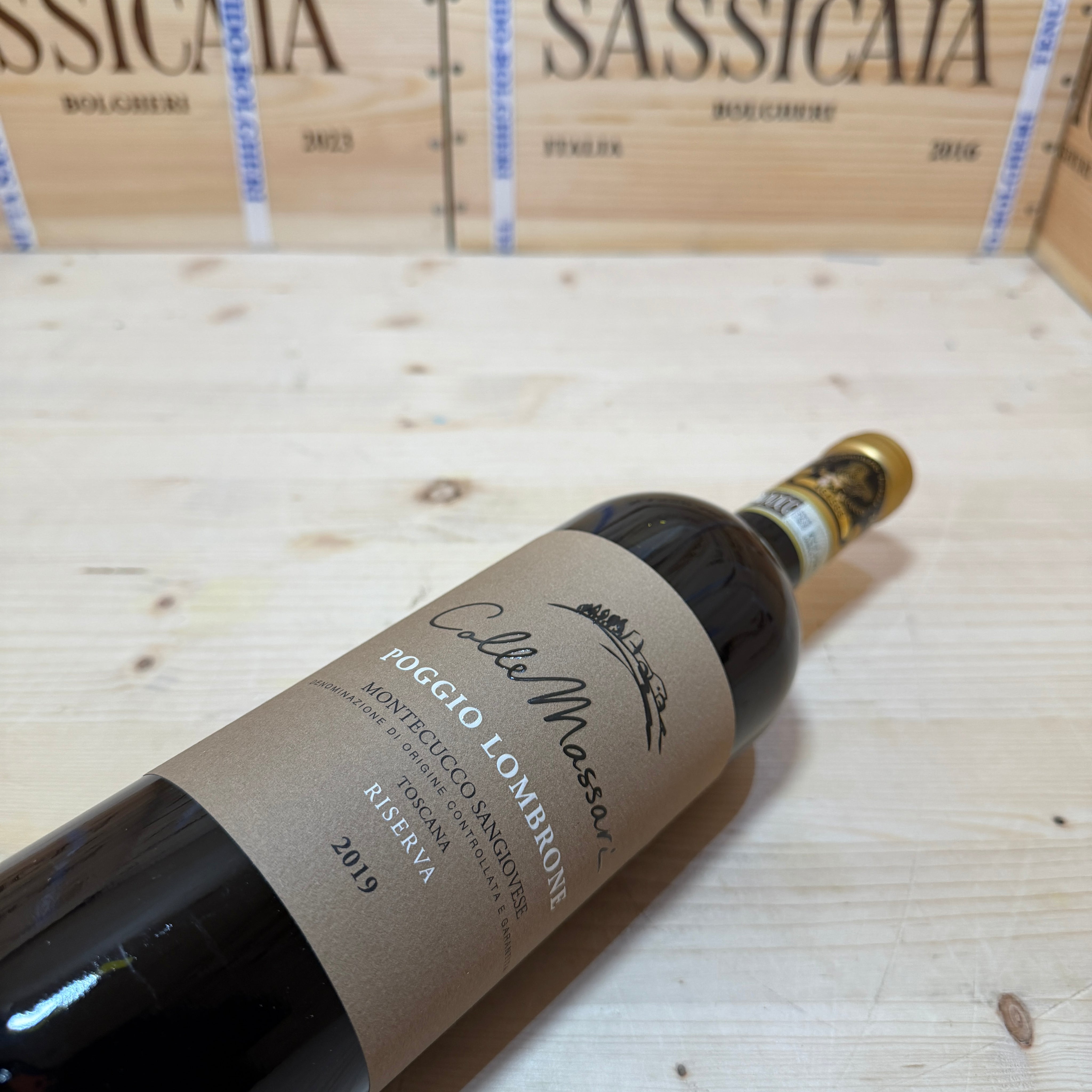 ColleMassari Poggio Lombrone 2019 Montecucco Sangiovese Riserva