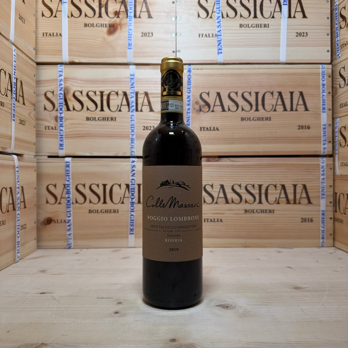 ColleMassari Poggio Lombrone 2019 Montecucco Sangiovese Riserva