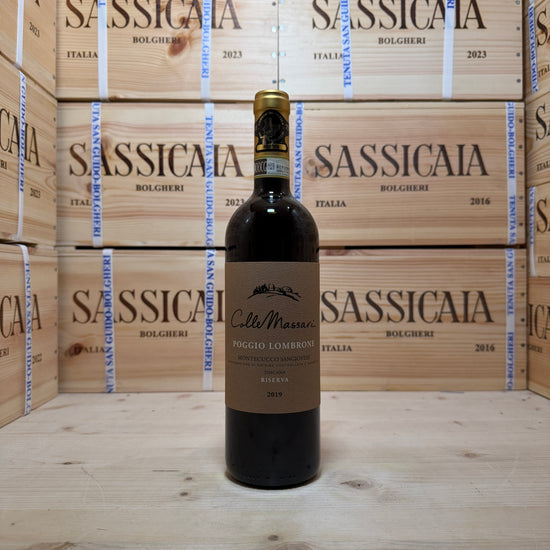 ColleMassari Poggio Lombrone 2019 Montecucco Sangiovese Riserva