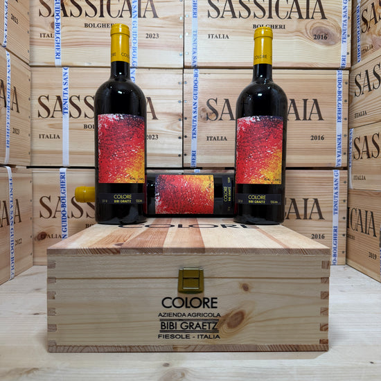 Colore 2018 Bibi Graetz - Cassa Legno 3 Bottiglie