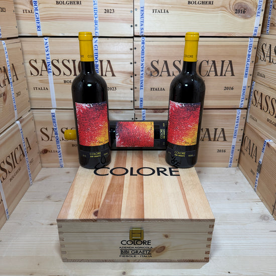 Colore 2018 Bibi Graetz - Cassa Legno 3 Bottiglie