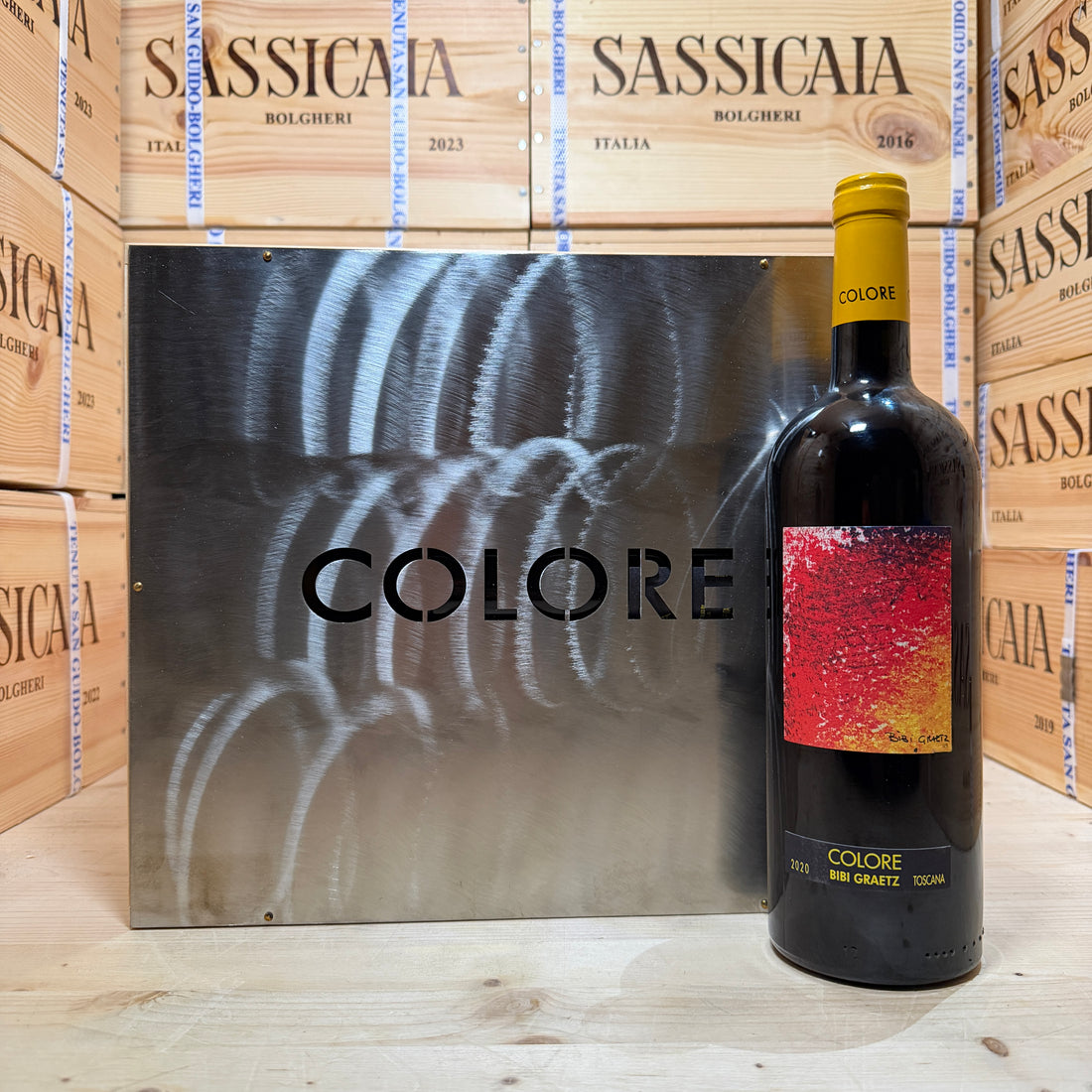 Colore 2020 Bibi Graetz - Cassa Legno 3 Bottiglie