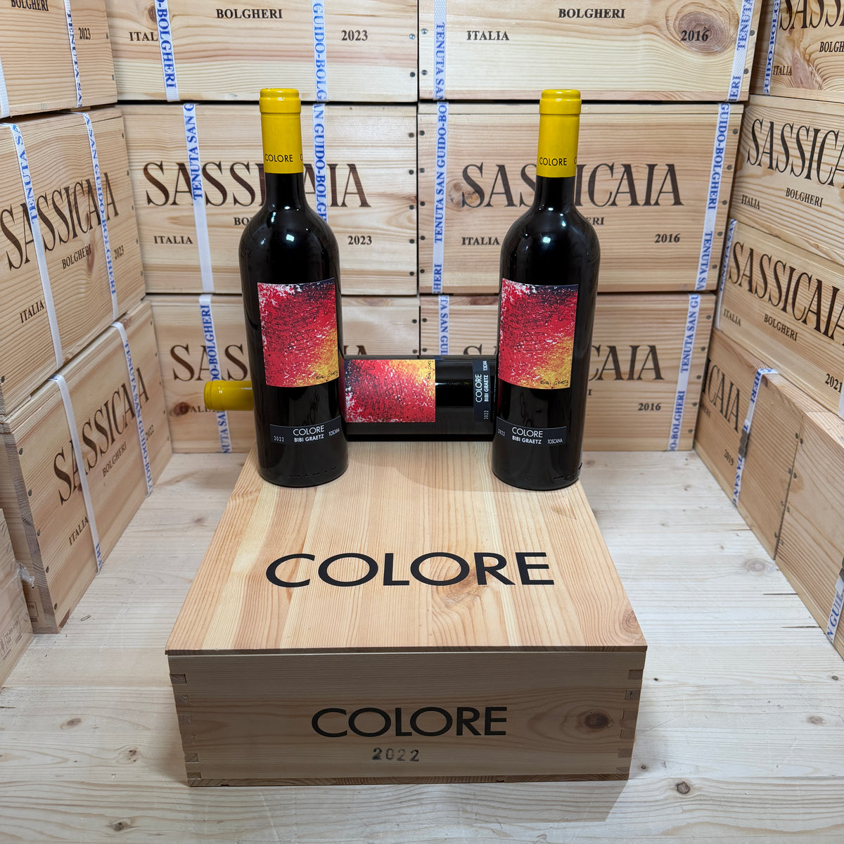 Colore Rosso 2022 Bibi Graetz - Cassa 3 Bottiglie