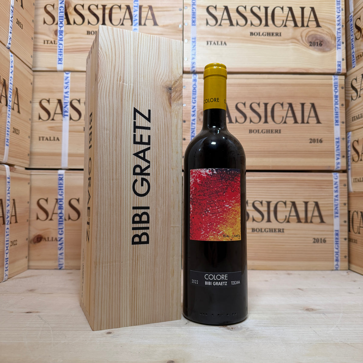 Colore Rosso 2022 Bibi Graetz - in Cassa Legno