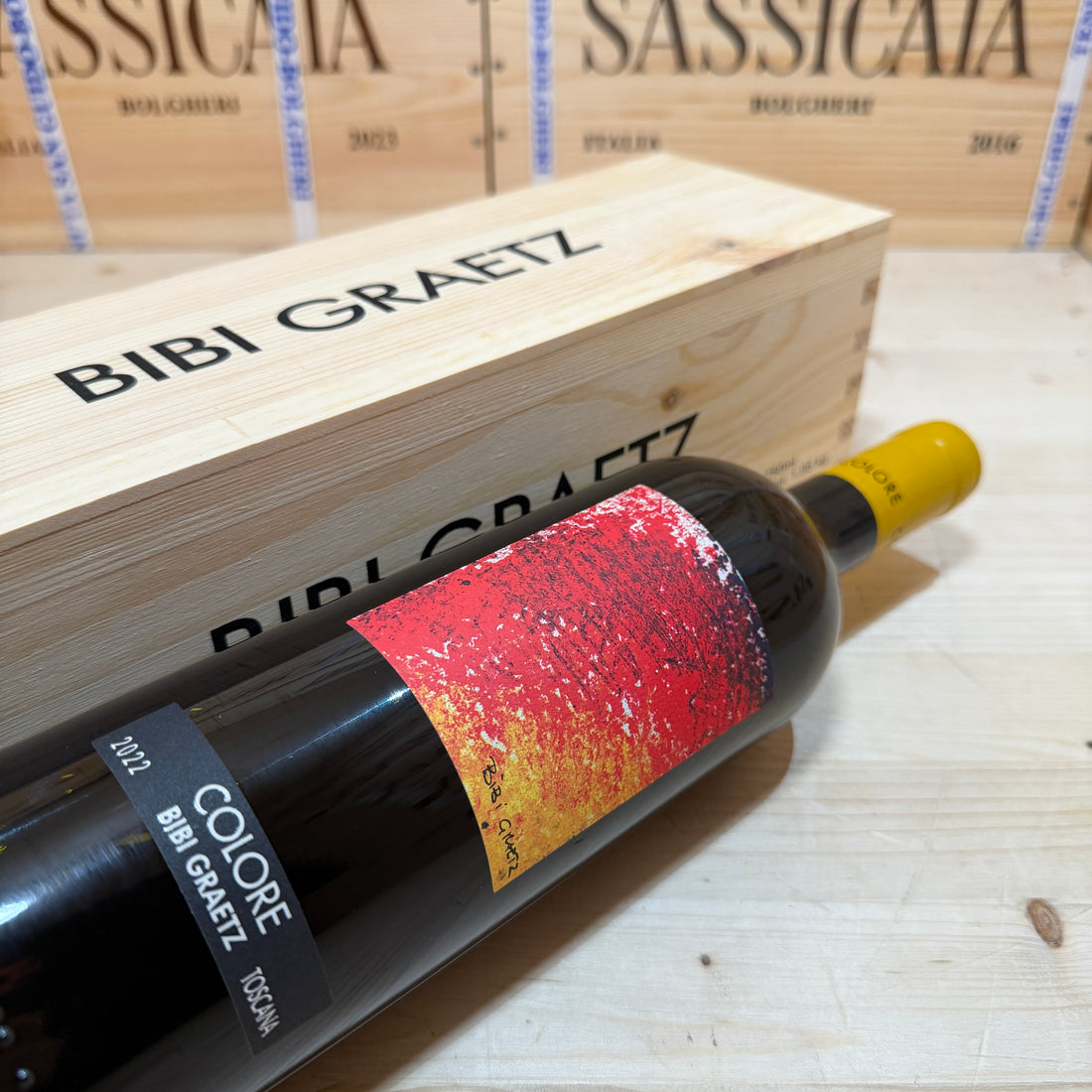 Colore Rosso 2022 Bibi Graetz - in Cassa Legno