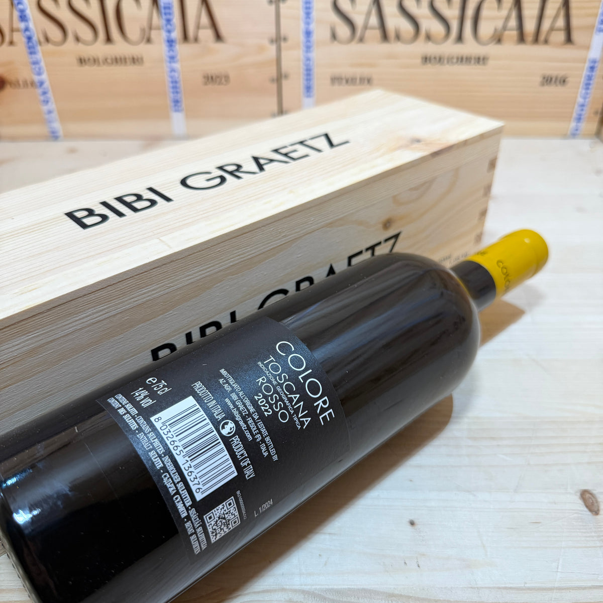 Colore Rosso 2022 Bibi Graetz - in Cassa Legno