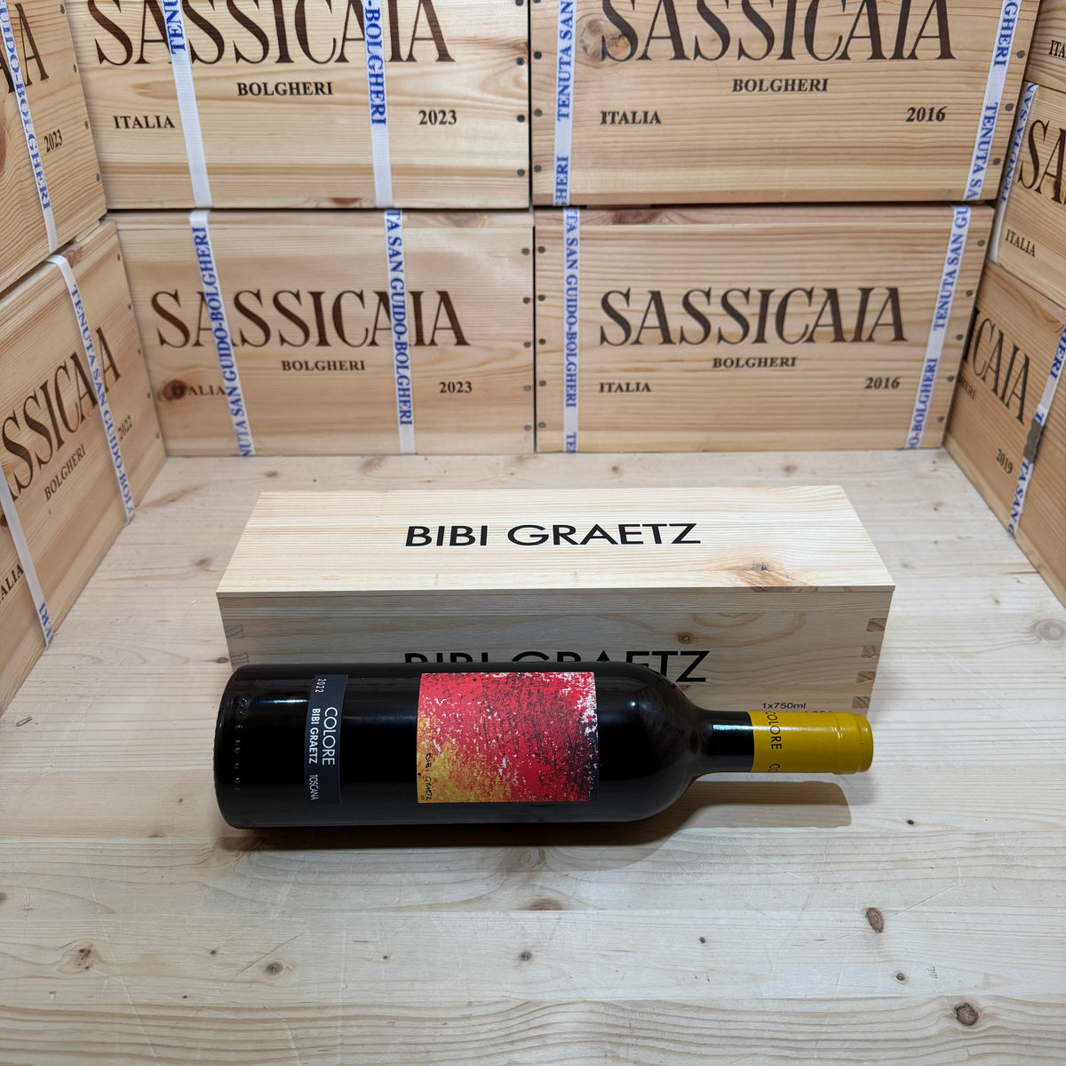 Colore Rosso 2022 Bibi Graetz - in Cassa Legno