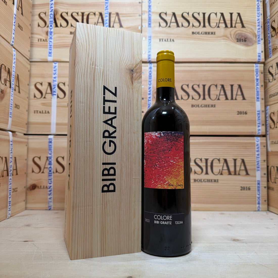 Colore Rosso 2023 Bibi Graetz - in Cassa Legno