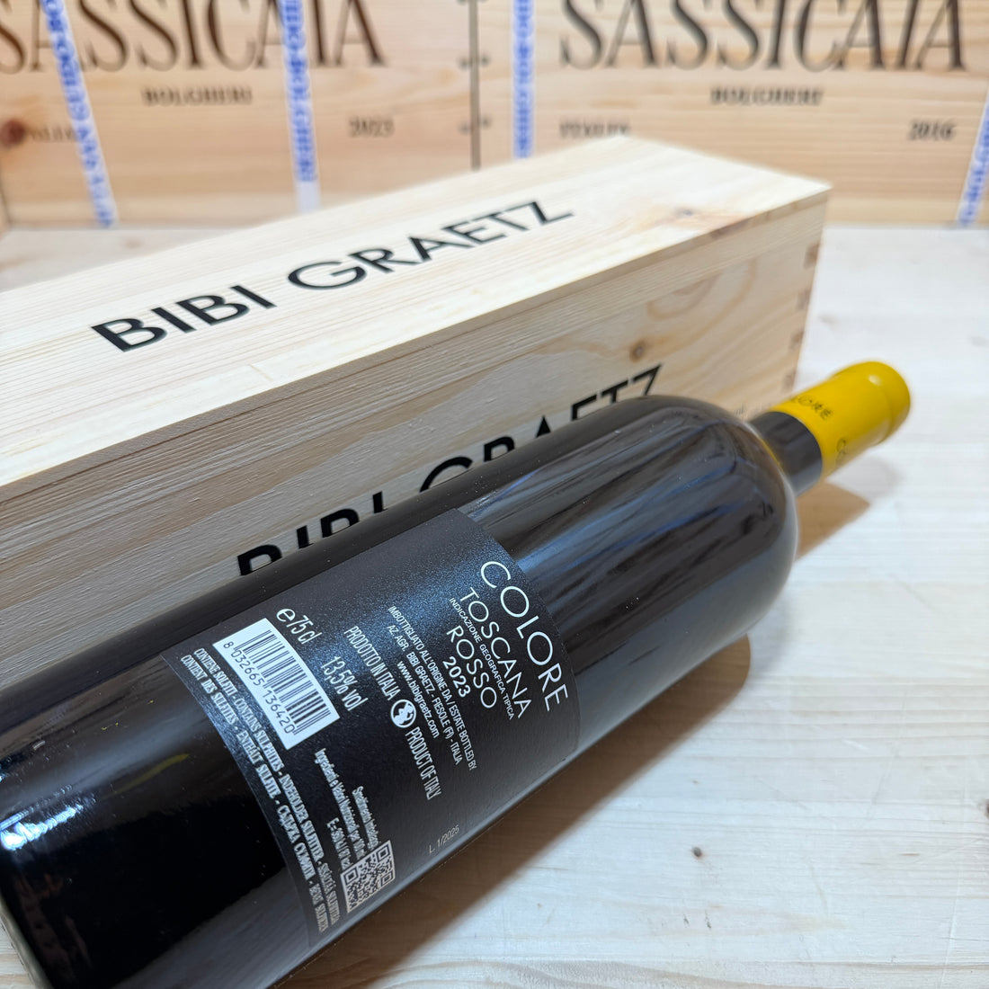Colore Rosso 2023 Bibi Graetz - in Cassa Legno