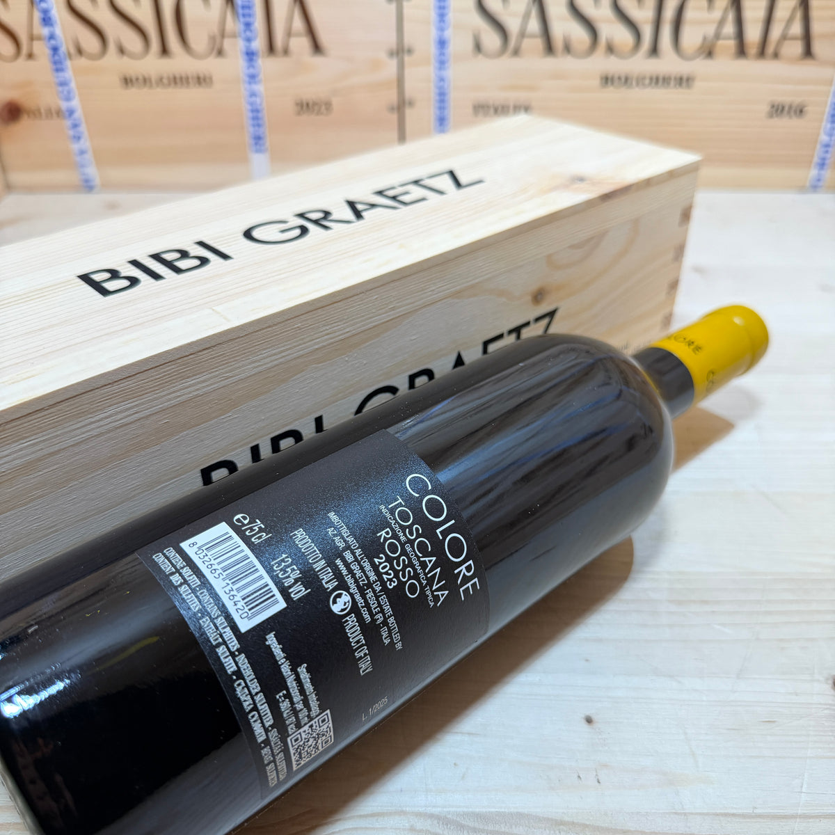 Colore Rosso 2023 Bibi Graetz - in Cassa Legno