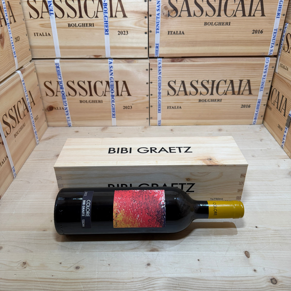 Colore Rosso 2023 Bibi Graetz - in Cassa Legno