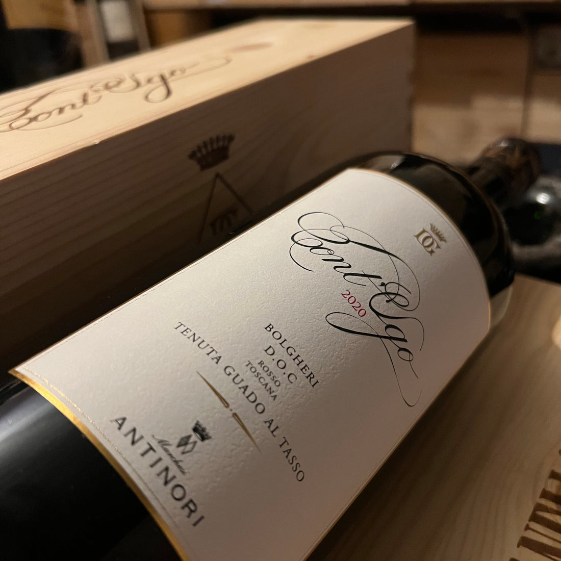 Cont'Ugo 2020 Magnum in Cassa Legno Bolgheri DOC Rosso Marchesi Antinori