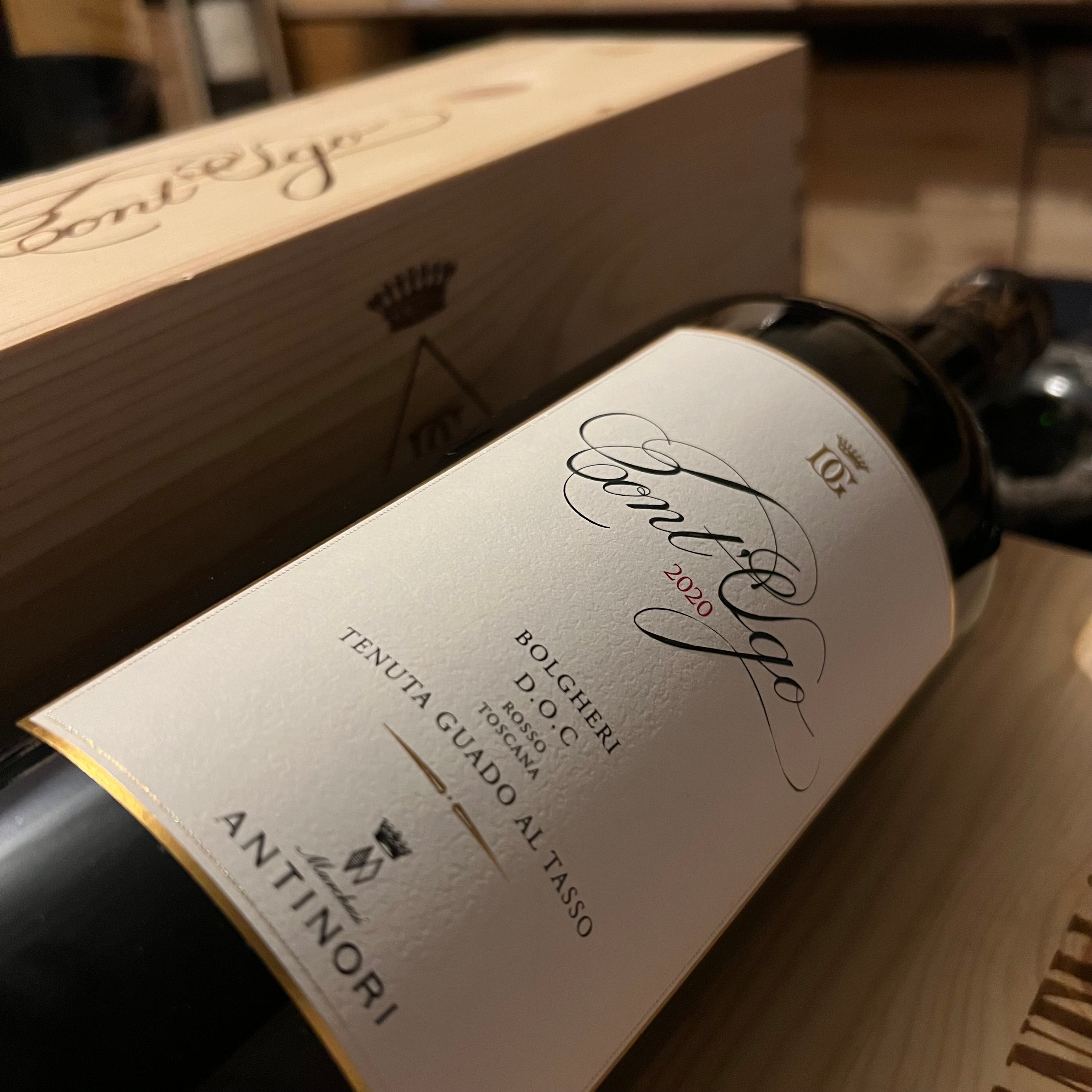 Cont'Ugo 2020 Magnum in Cassa Legno Bolgheri DOC Rosso Marchesi Antinori