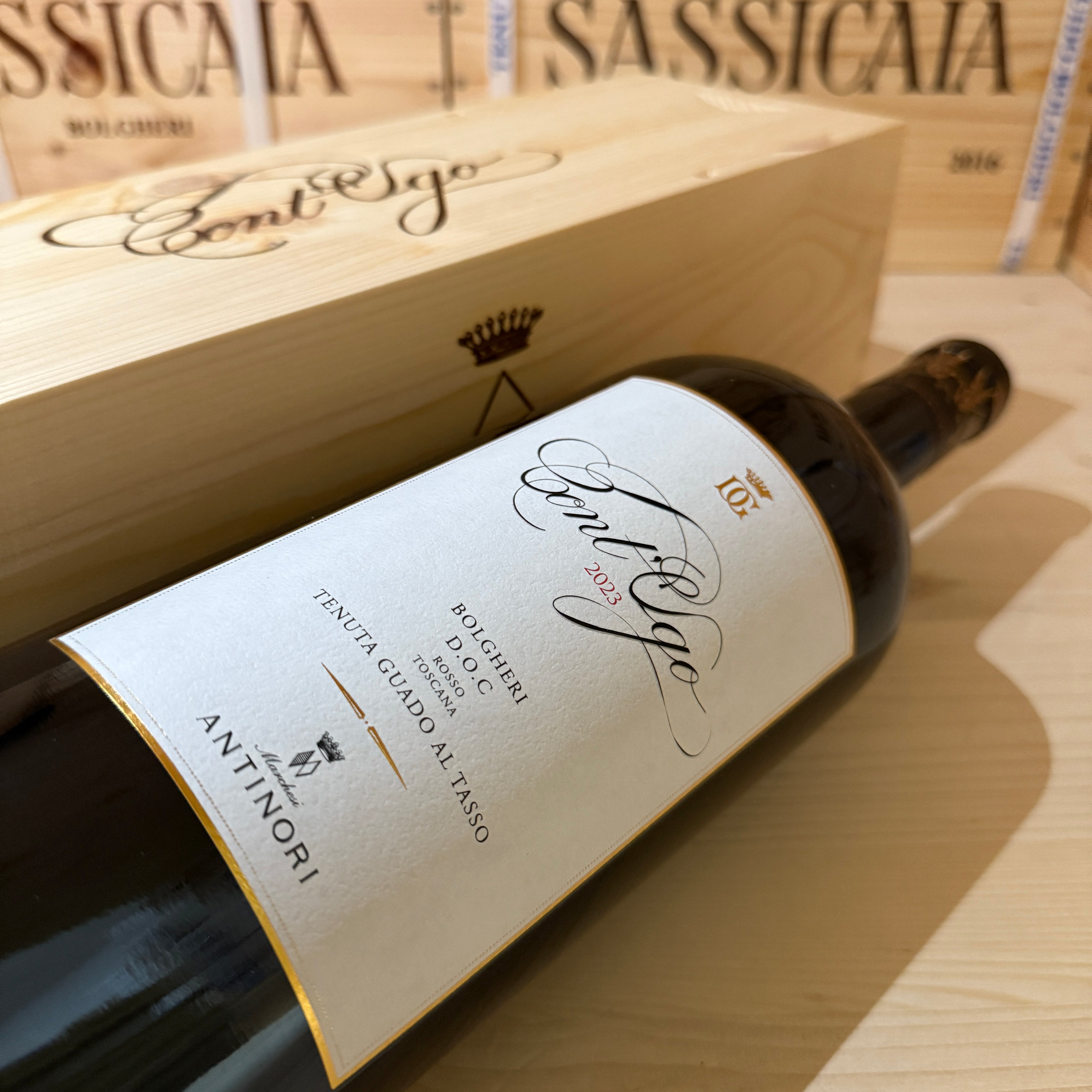 Cont'Ugo 2023 Magnum Bolgheri DOC Rosso Marchesi Antinori - in Cassa Legno