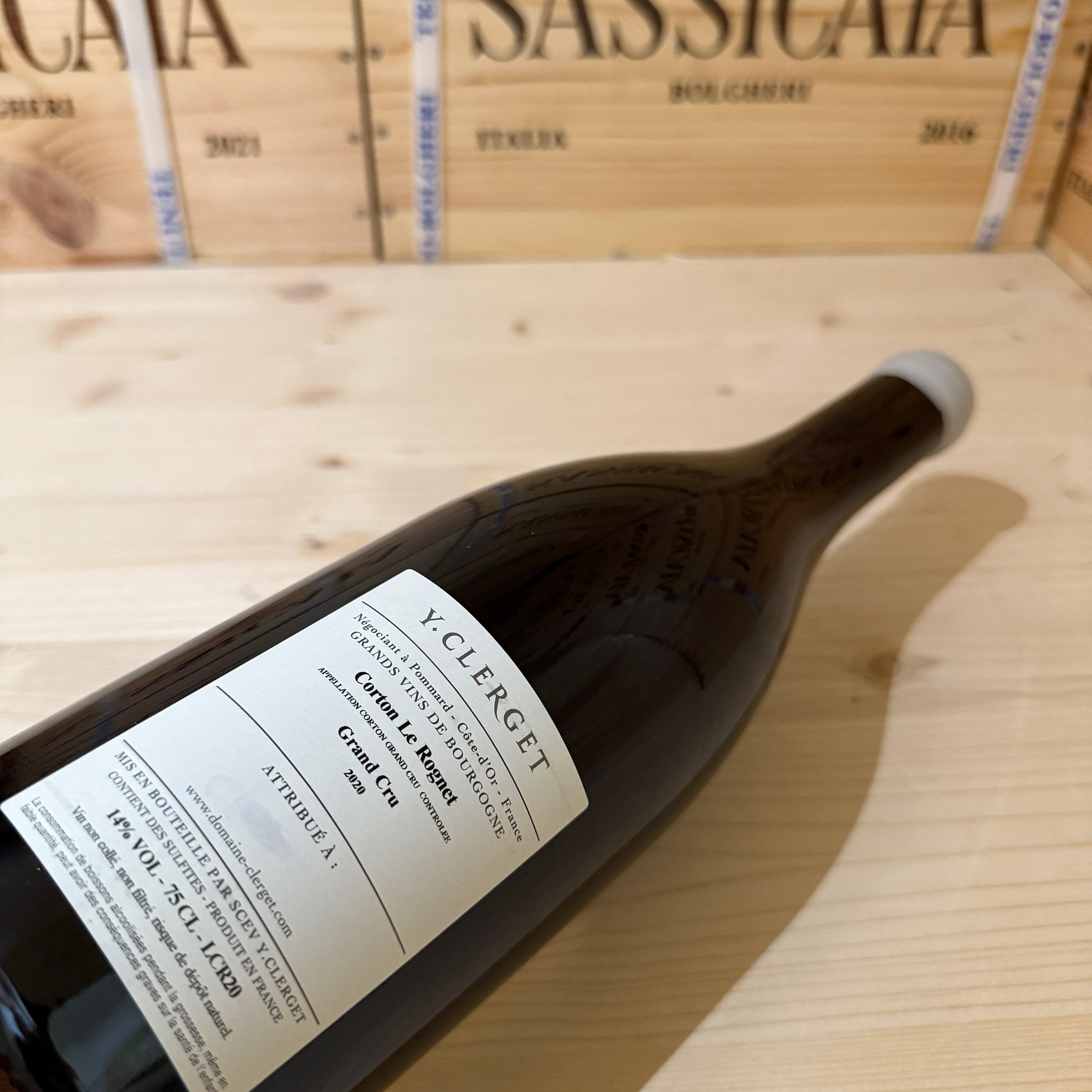 Corton Rouge 2020 Le Rognet Yvon Clerget