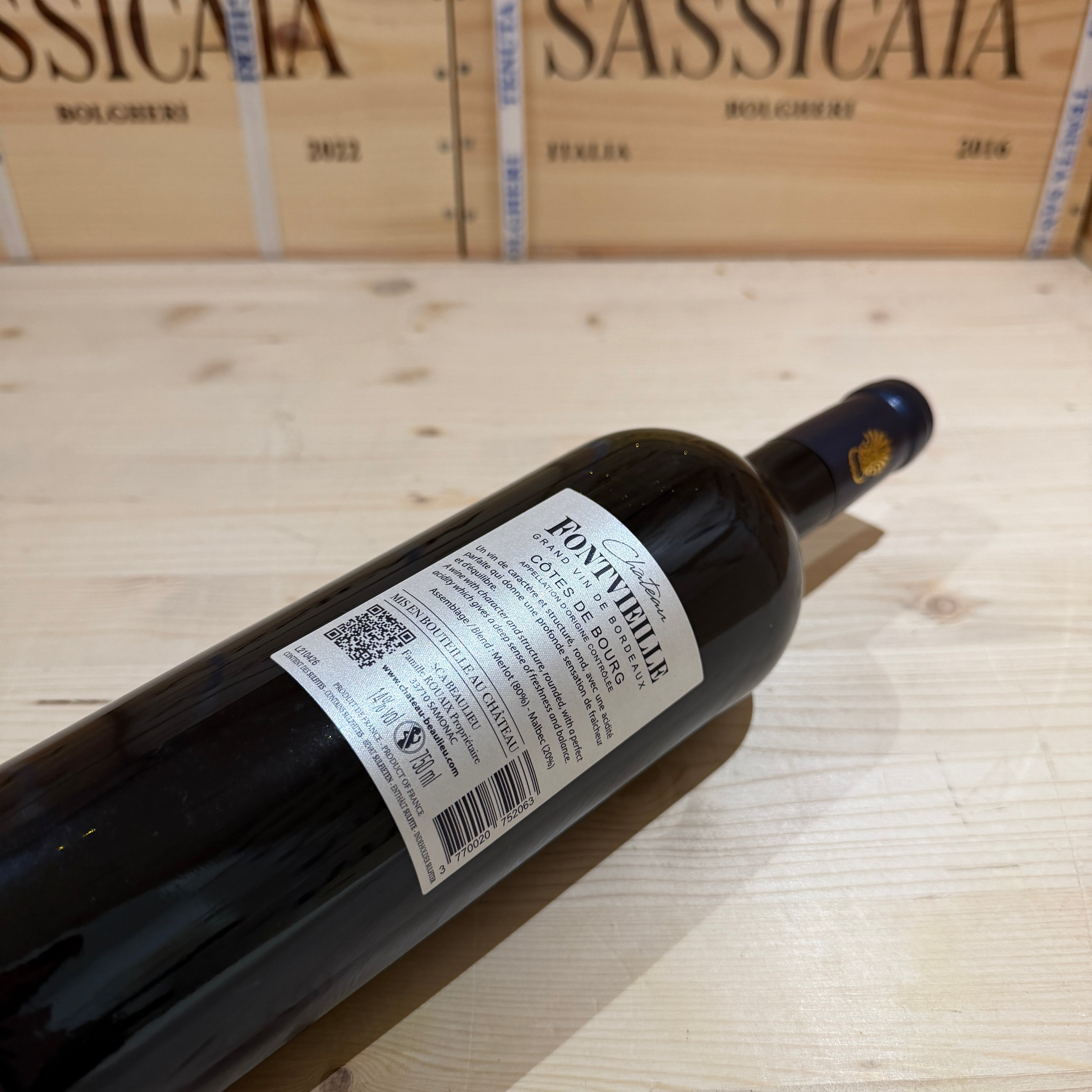 Cotes de Bourg 2019 Chateau Fontvieille