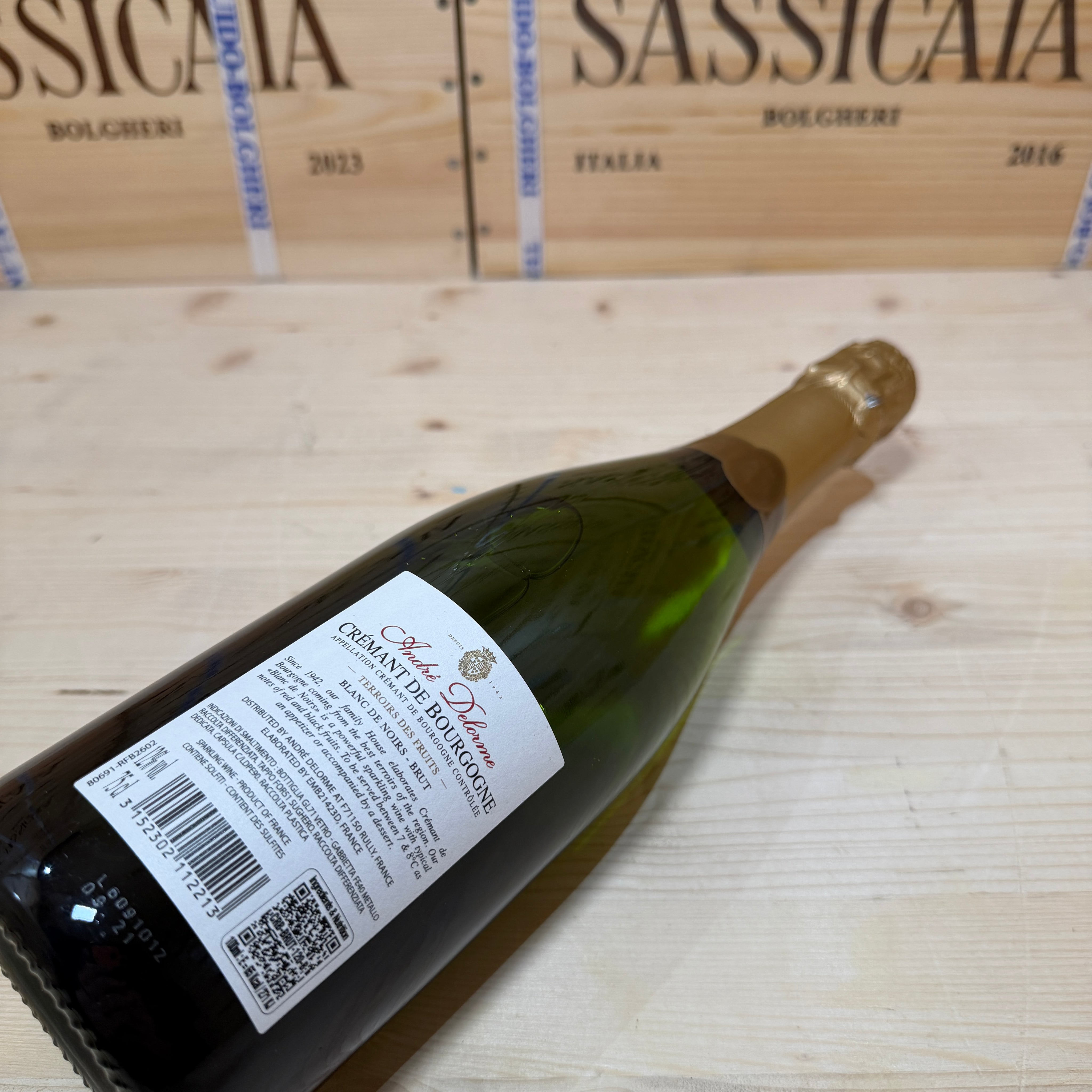 Cremant De Bourgogne Blanc De Noirs Brut Andrè Delorme