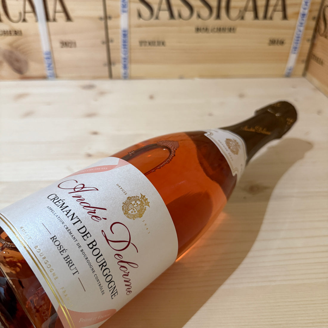 Cremant De Bourgogne Rose Brut Andrè Delorme