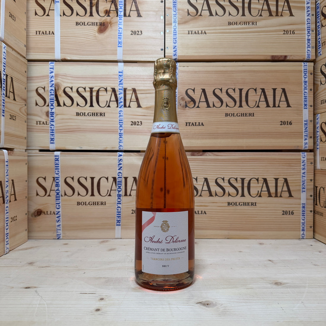Cremant De Bourgogne Rose Brut Andrè Delorme