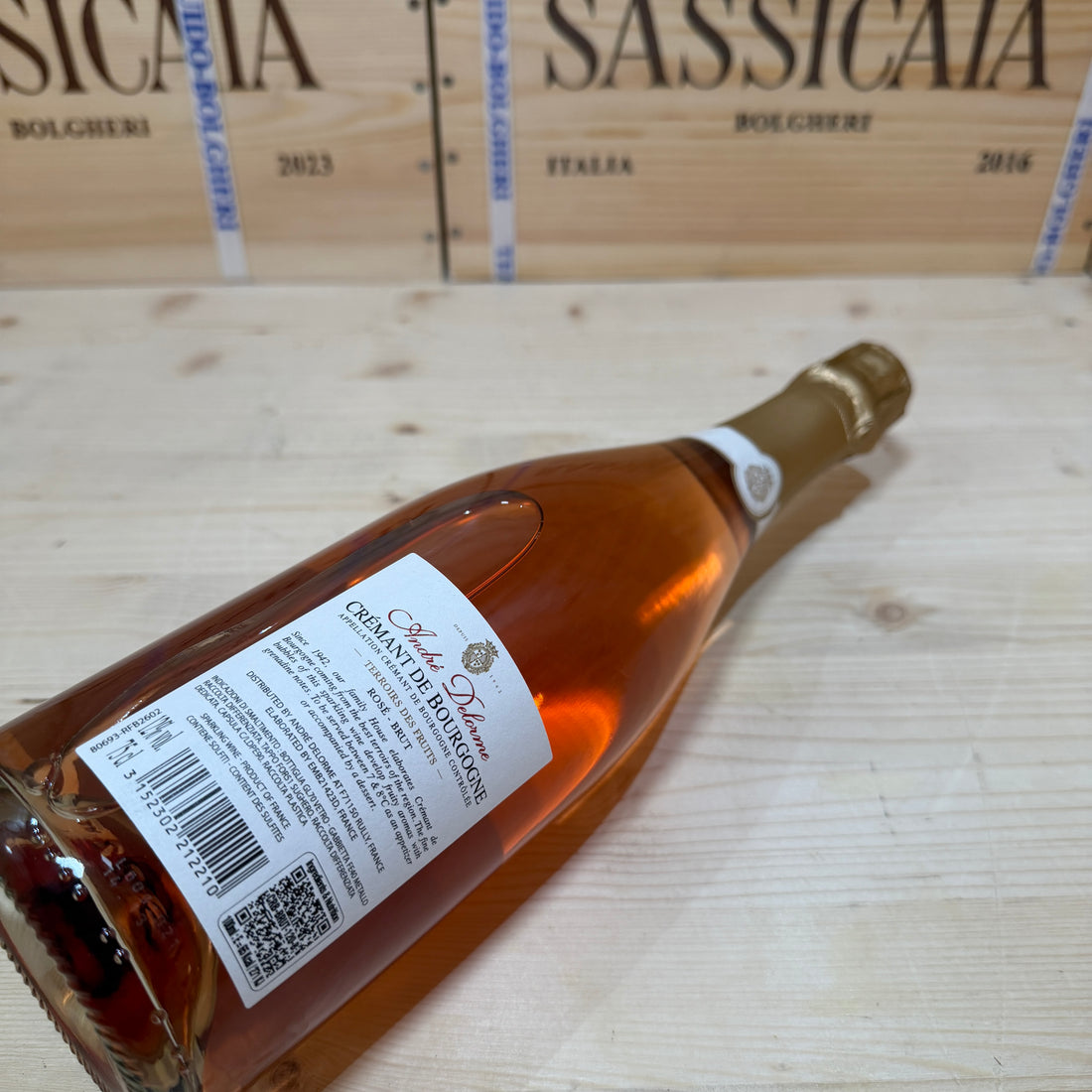 Cremant De Bourgogne Rose Brut Andrè Delorme