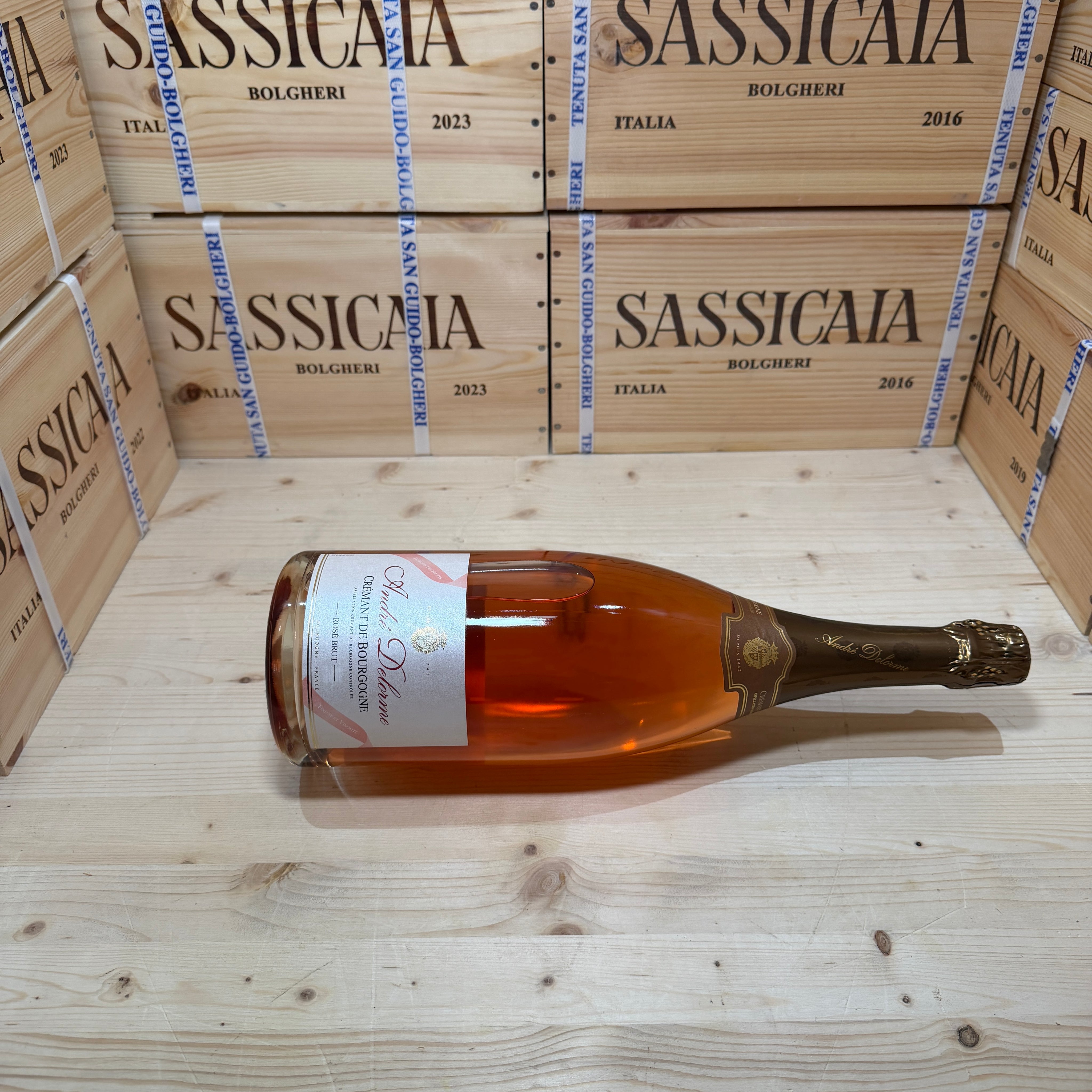 Cremant De Bourgogne Rose Brut Magnum Andrè Delorme