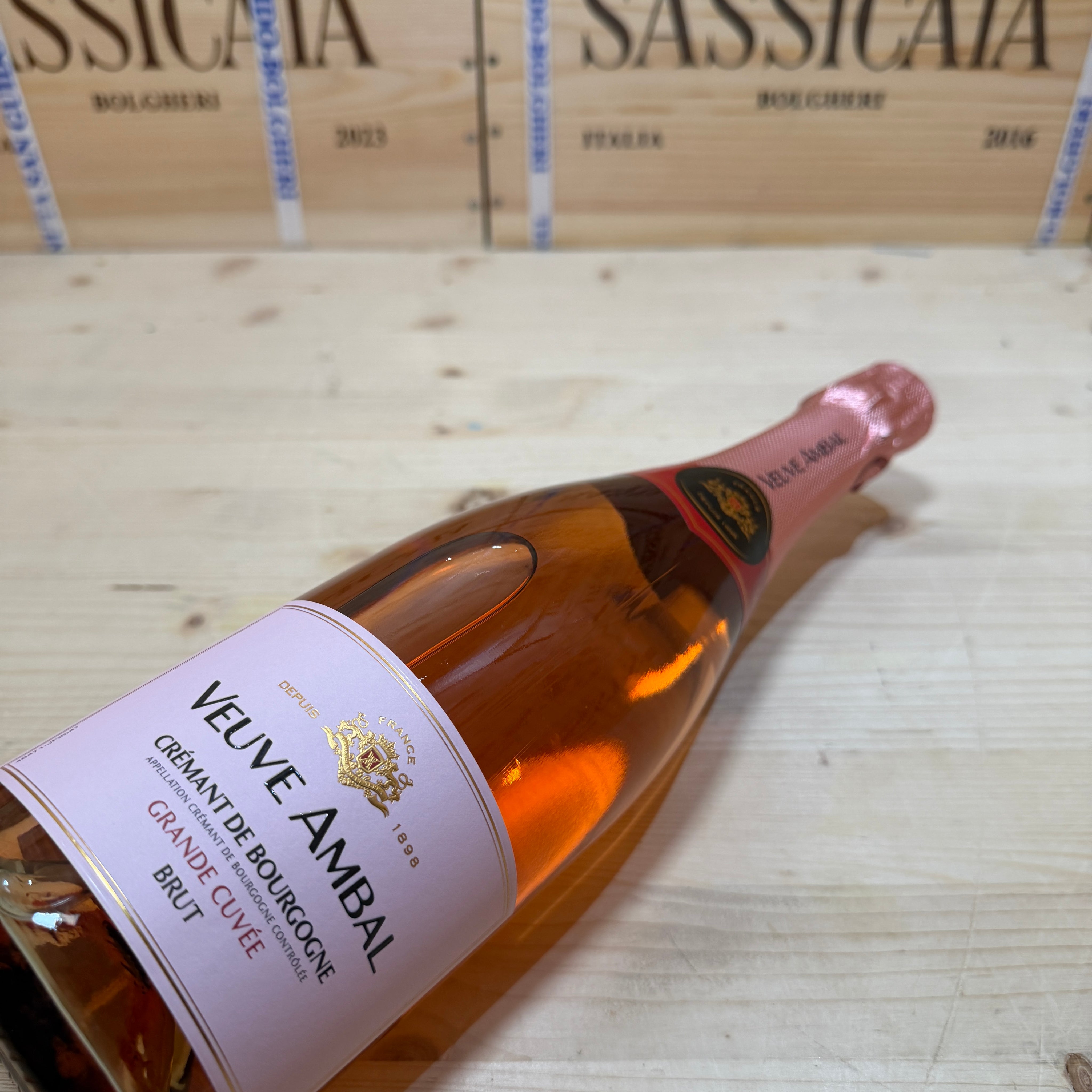 Cremant De Bourgogne Veuve Ambal Grande Cuvee Rosé