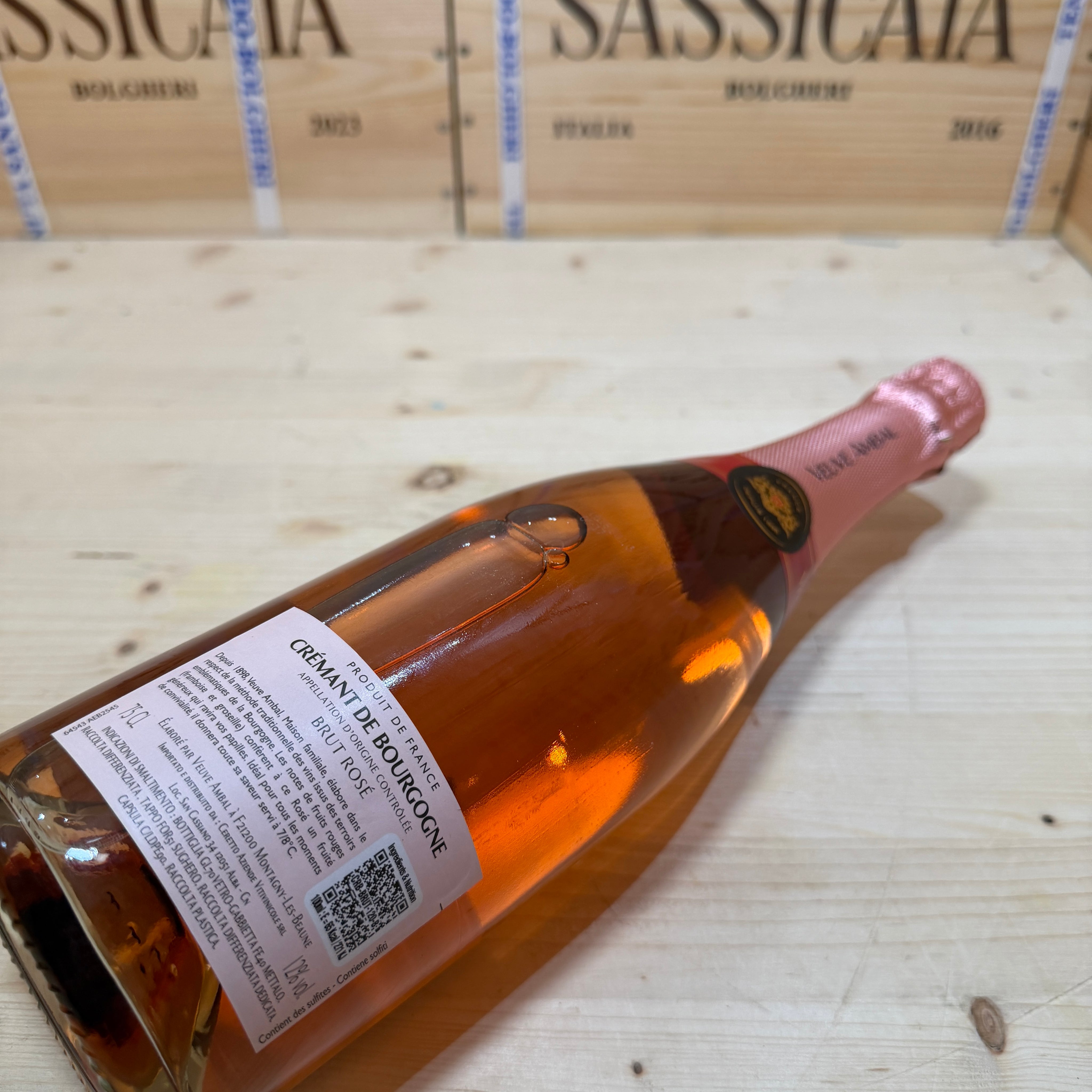 Cremant De Bourgogne Veuve Ambal Grande Cuvee Rosé