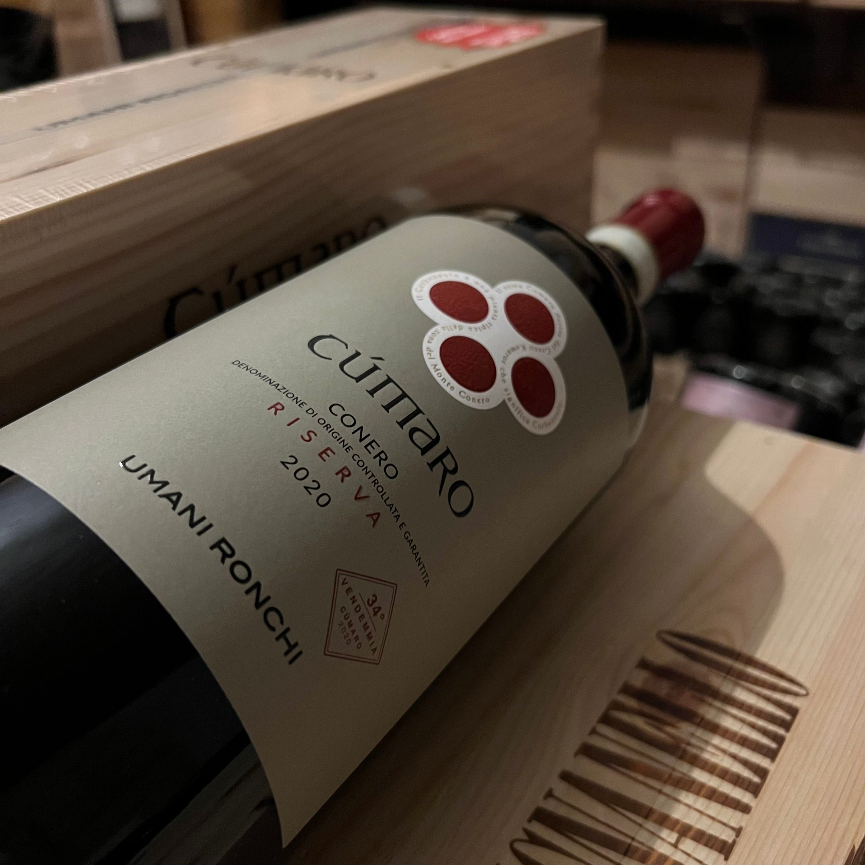 Cumaro 2020 Magnum Umani Ronchi Rosso Conero Riserva DOCG - in Cassa Legno