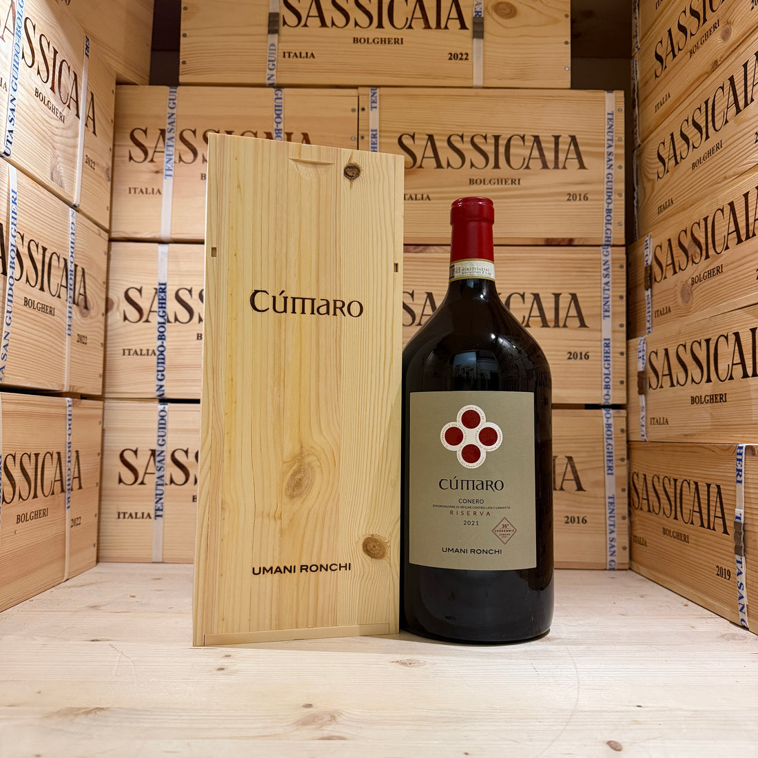 Cumaro 2021 Jeroboam Umani Ronchi Rosso Conero Riserva DOCG - in Cassa Legno