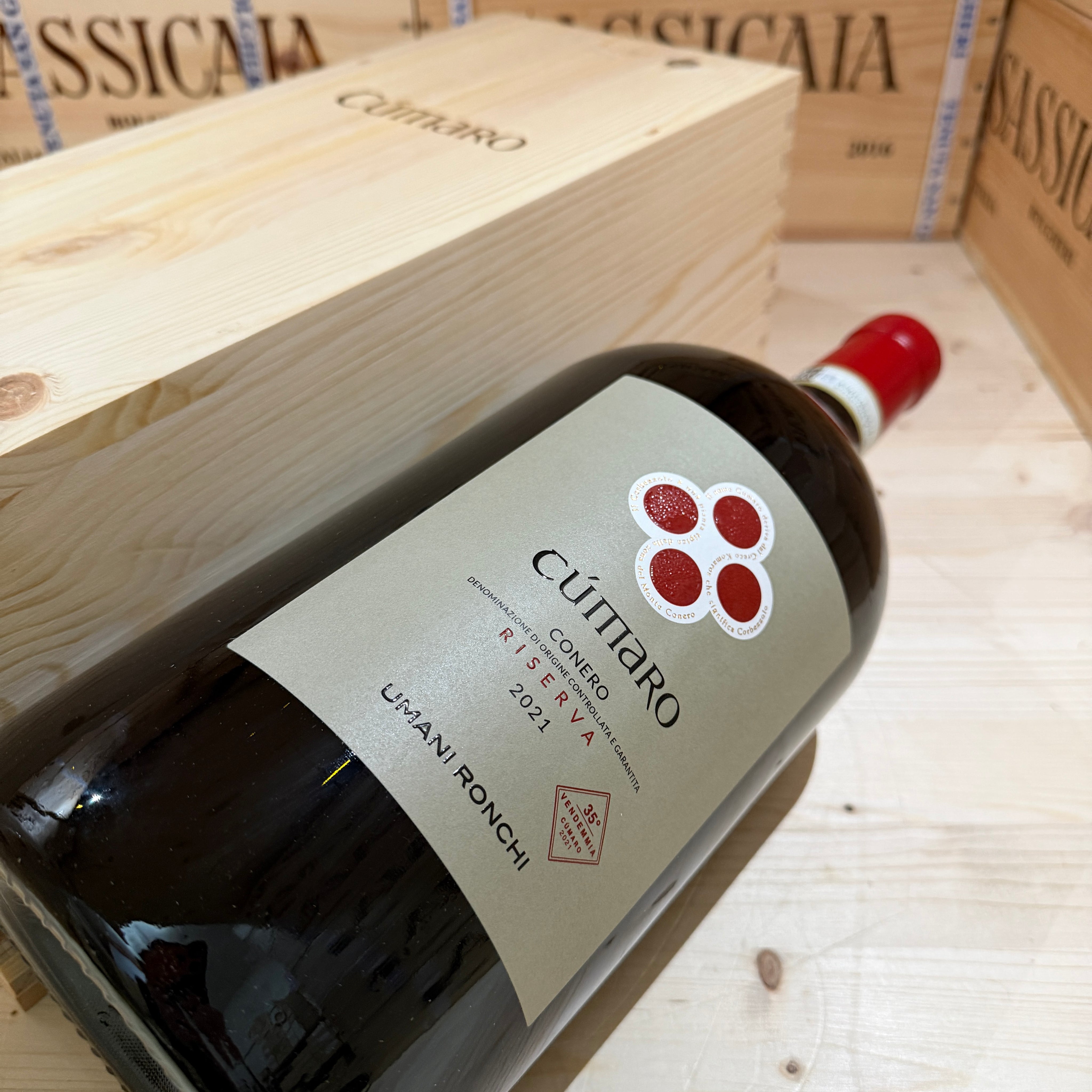 Cumaro 2021 Jeroboam Umani Ronchi Rosso Conero Riserva DOCG - in Cassa Legno