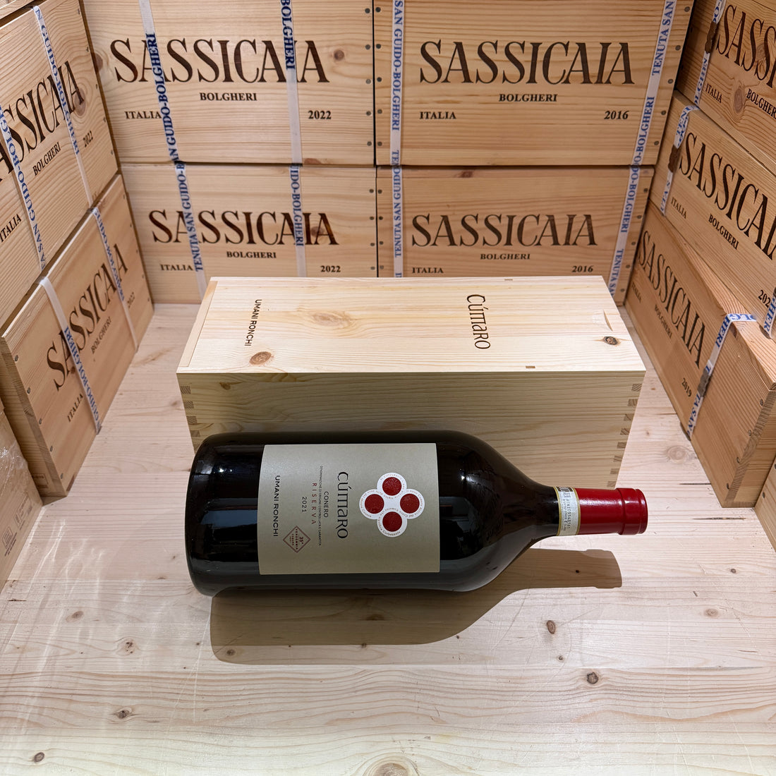Cumaro 2021 Jeroboam Umani Ronchi Rosso Conero Riserva DOCG - in Cassa Legno