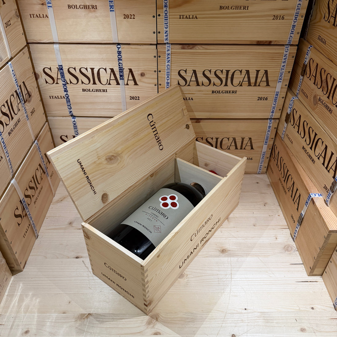Cumaro 2021 Jeroboam Umani Ronchi Rosso Conero Riserva DOCG - in Cassa Legno