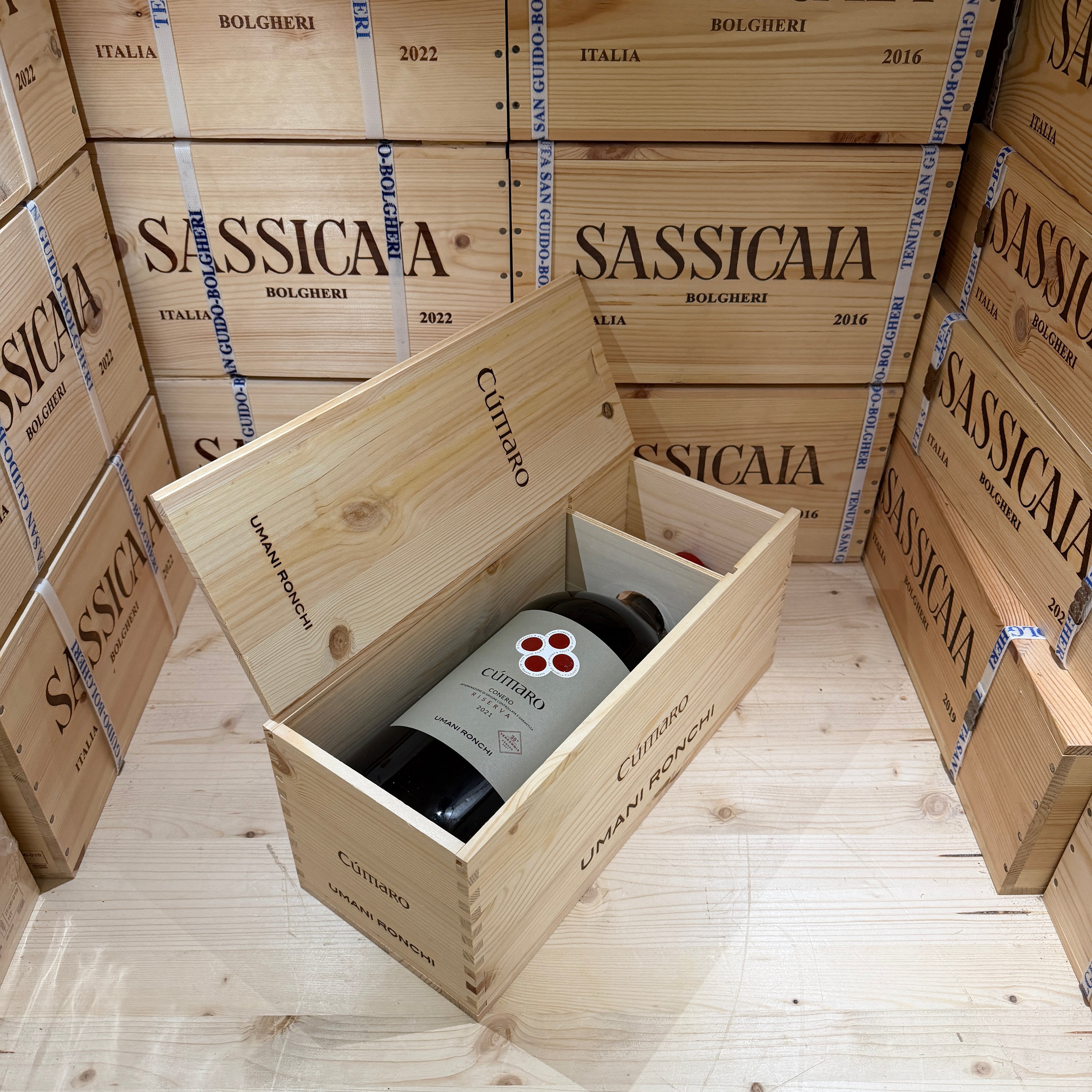Cumaro 2021 Jeroboam Umani Ronchi Rosso Conero Riserva DOCG - in Cassa Legno