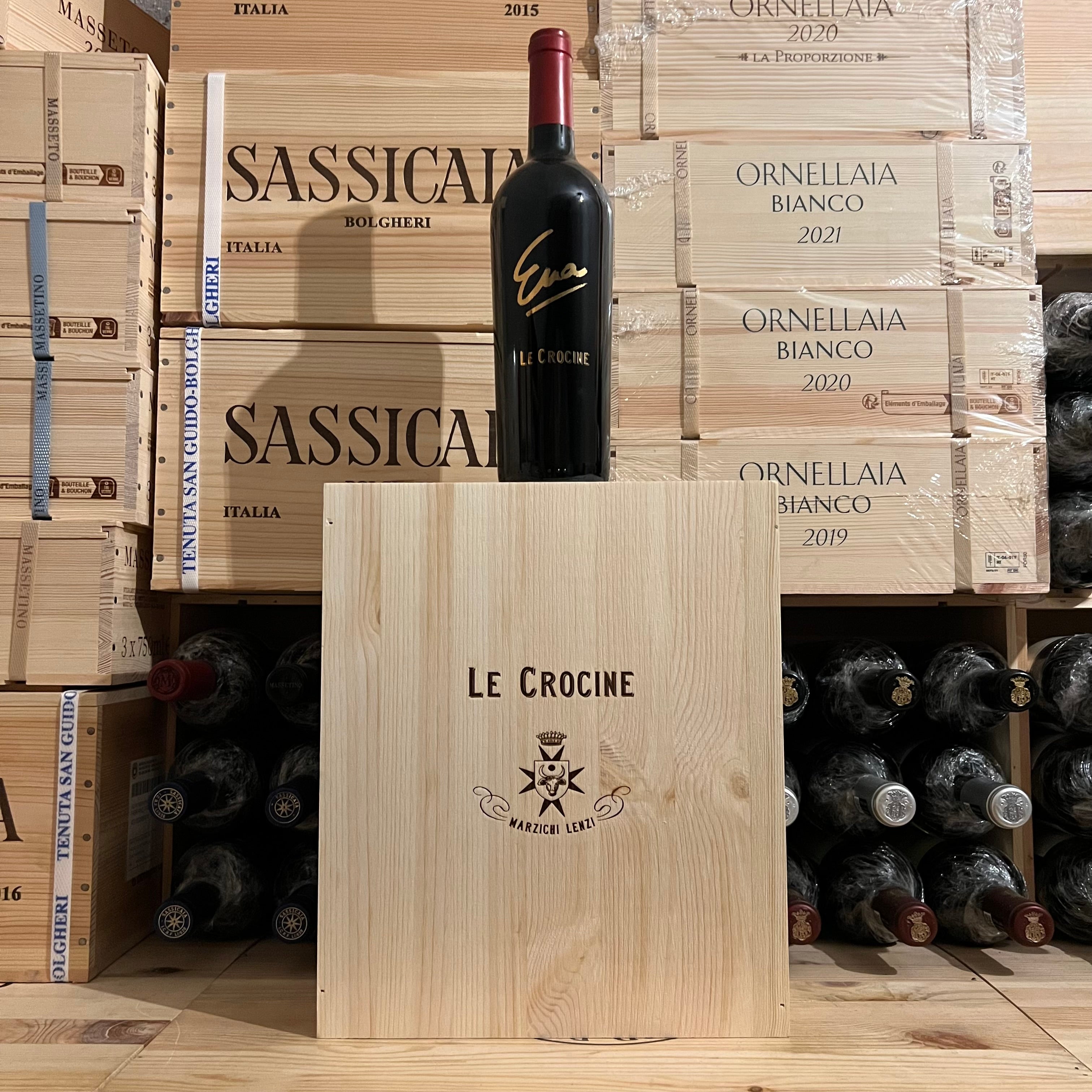 Cuvee Eva 2022 Le Crocine Toscana Rosso IGT - Cassa Legno 3 Bottiglie